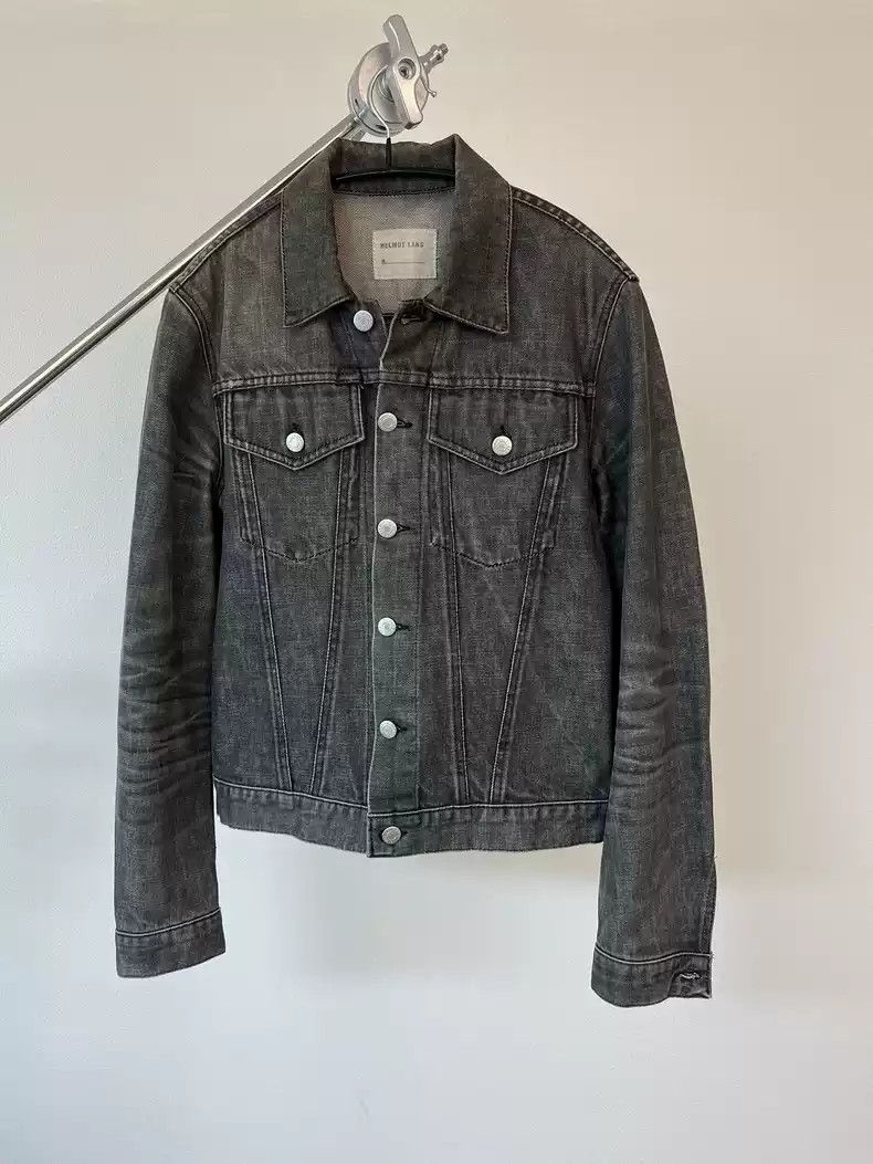 ジャケット・アウター helmut lang classic raw denim jacket 99s Helmut Lang Helmut Lang '99 Classic Raw Denim Trucker Denim