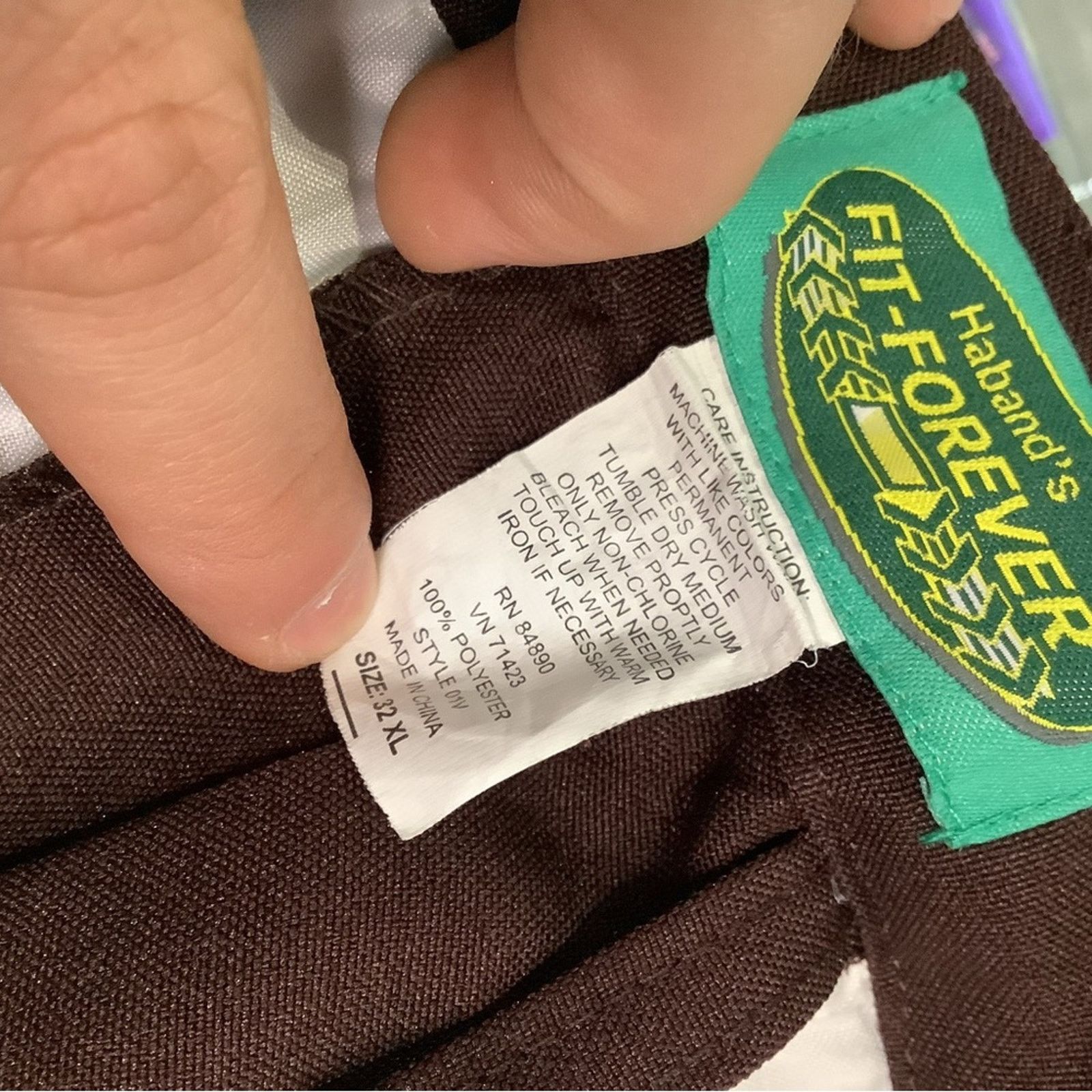 Vintage Habands fit-forever Pants Size US 33 - 3 Thumbnail
