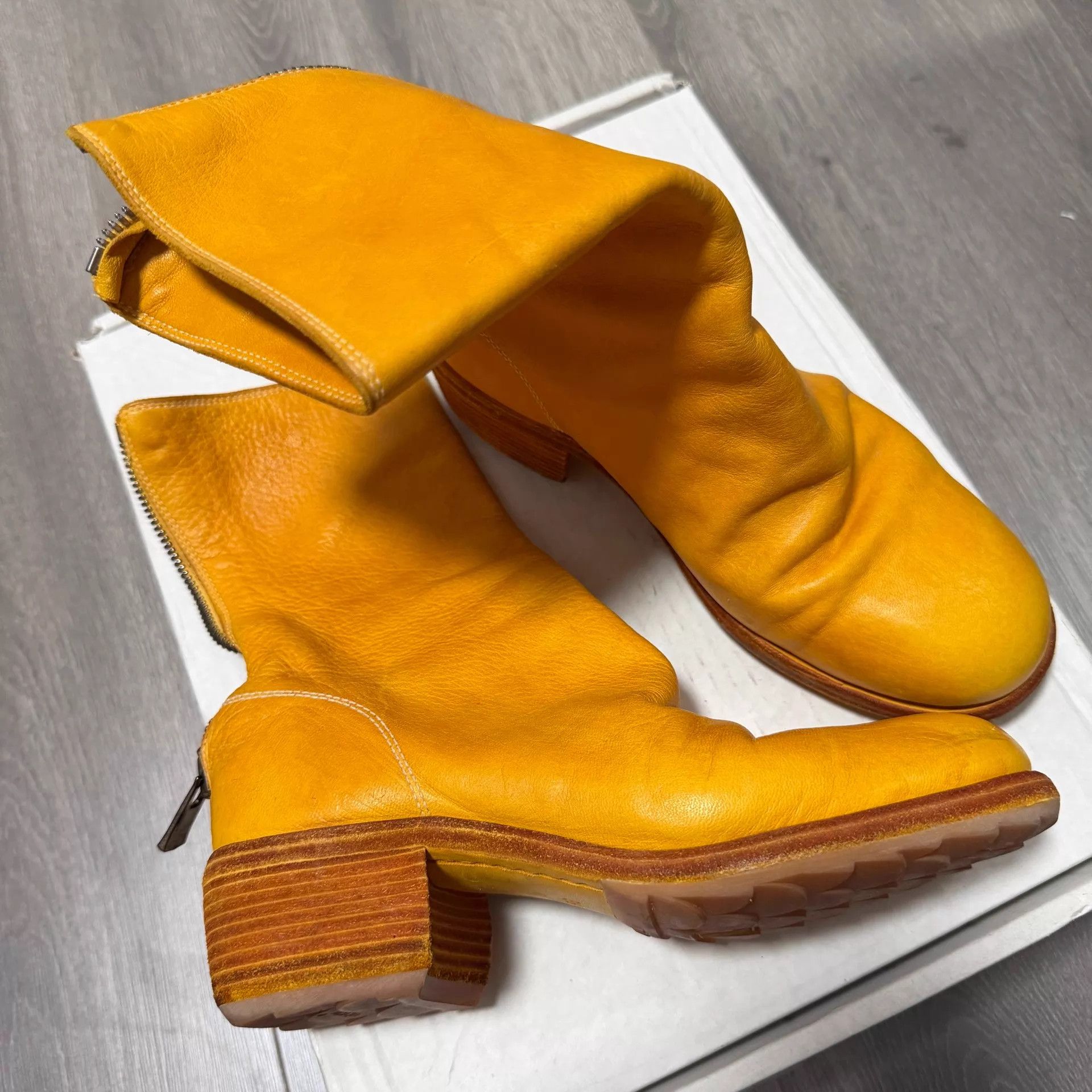 Guidi Guidi 788 Yellow Limited 36 New with Outsole Size US 5.5 / IT 35.5 - 1 Thumbnail