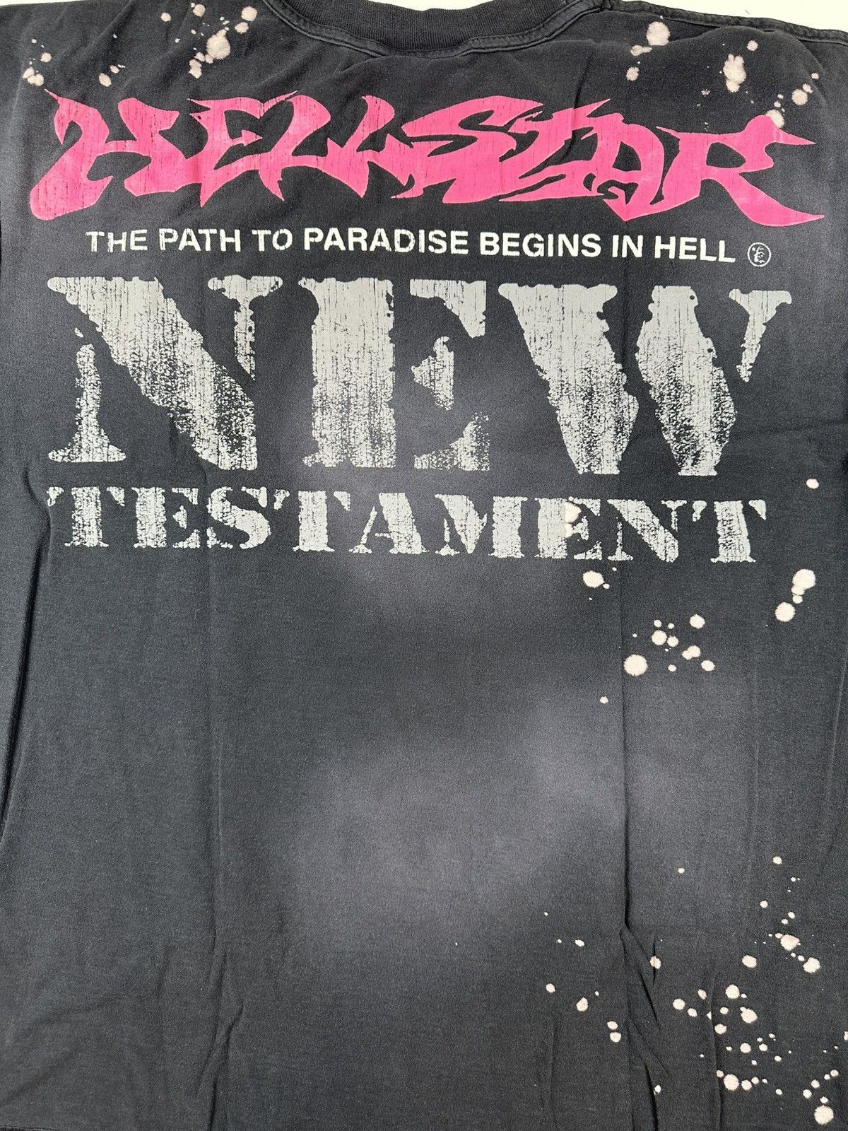 HELLSTAR Hellstar New Testament T-shirt Size US L / EU 52-54 / 3 - 4 Thumbnail