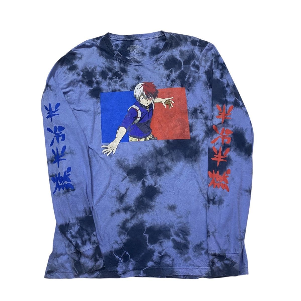 Anime My Hero Academia anime tie dye long sleeve shirt Size US L / EU 52-54 / 3 - 4 Thumbnail