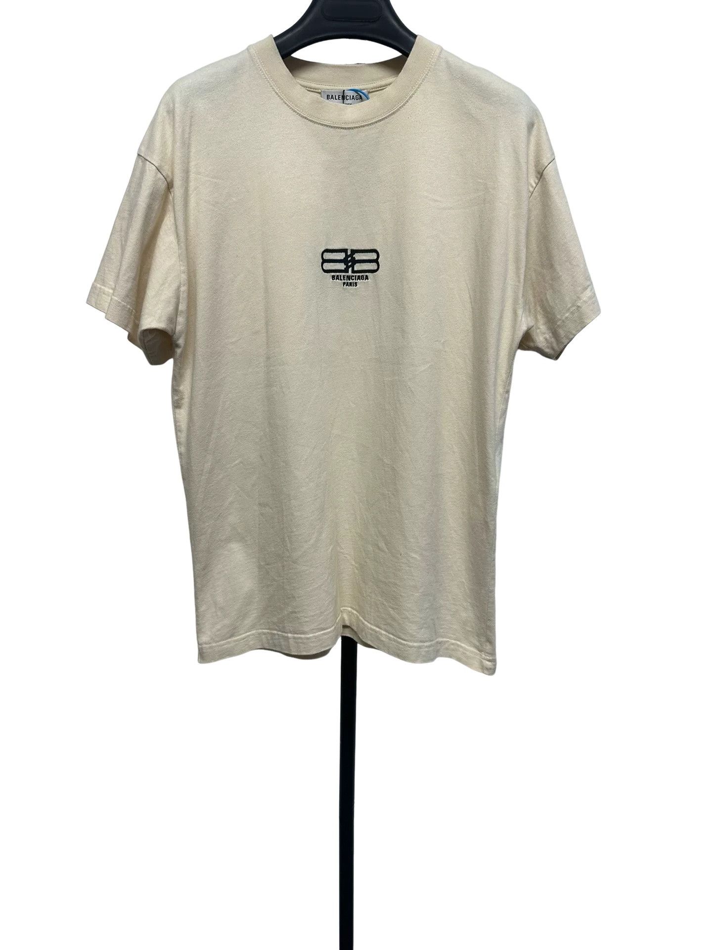 Balenciaga Balenciaga Embroidered Logo T-Shirt Size XS Size US XS / EU 42 / 0 - 1 Thumbnail