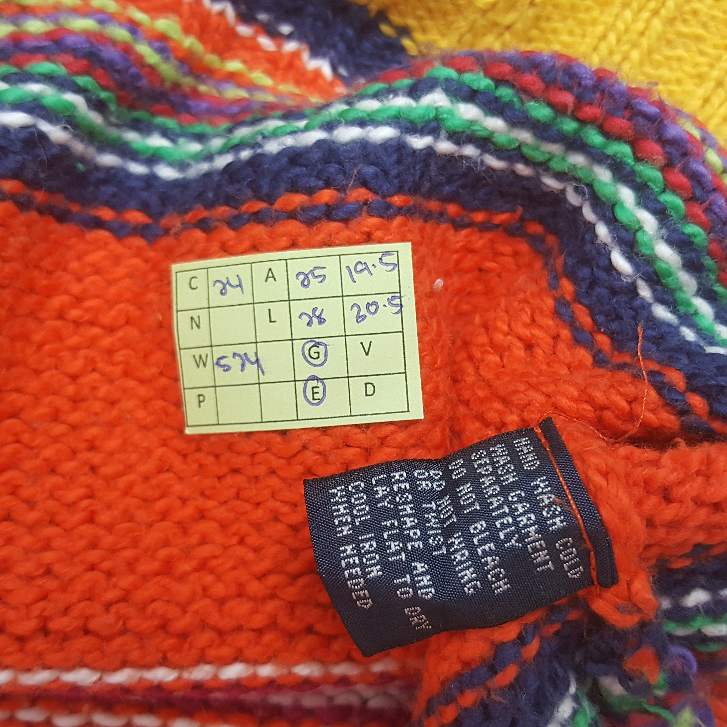 Polo Ralph Lauren Vintage Polo Ralph Lauren American Strips Sweater RR24 Size US XL / EU 56 / 4 - 7 Thumbnail