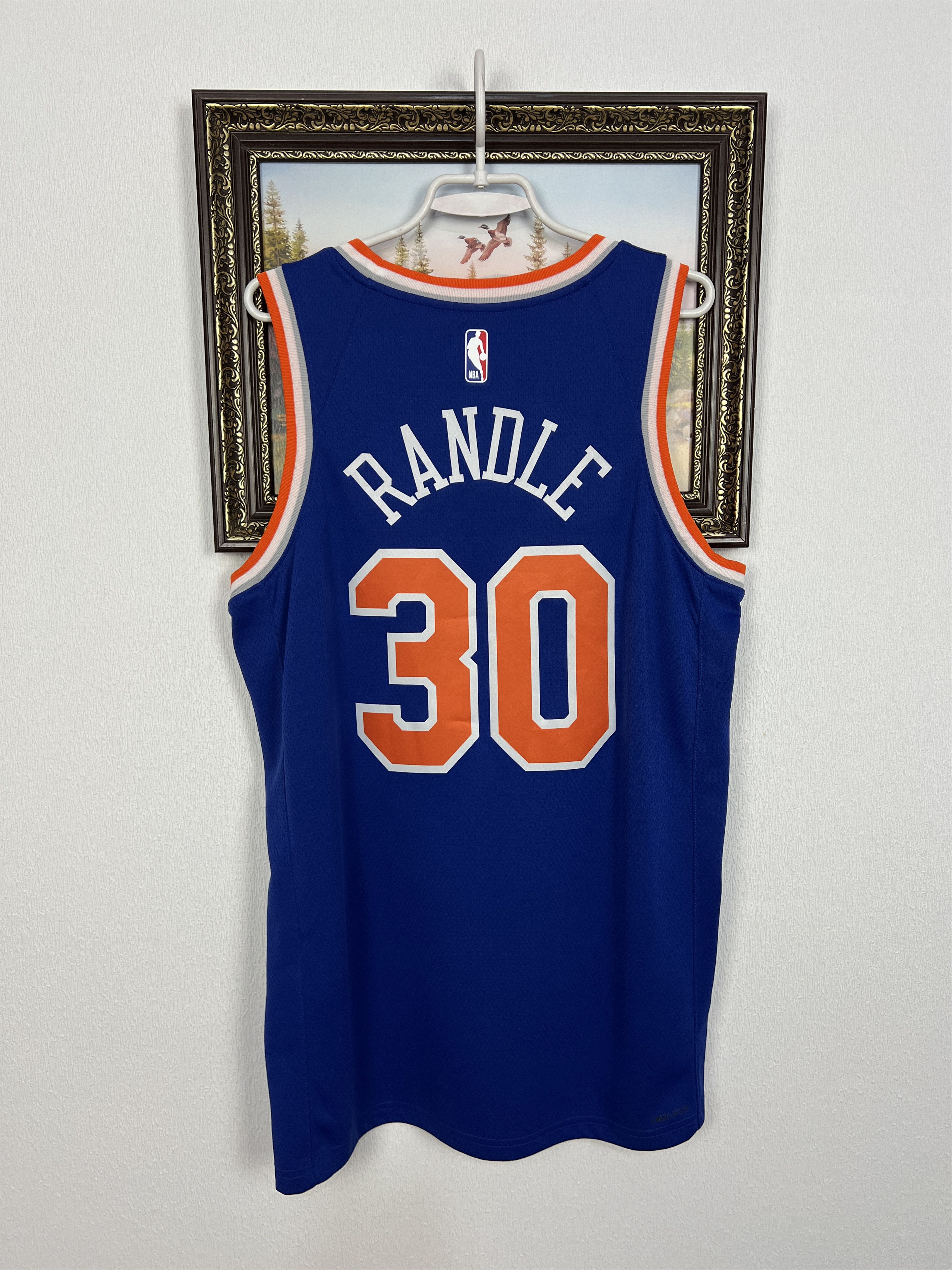 Nike Nike New York Knicks #30 Randle Jersey NBA Trikot Shirt Rare Size US L / EU 52-54 / 3 - 7 Thumbnail