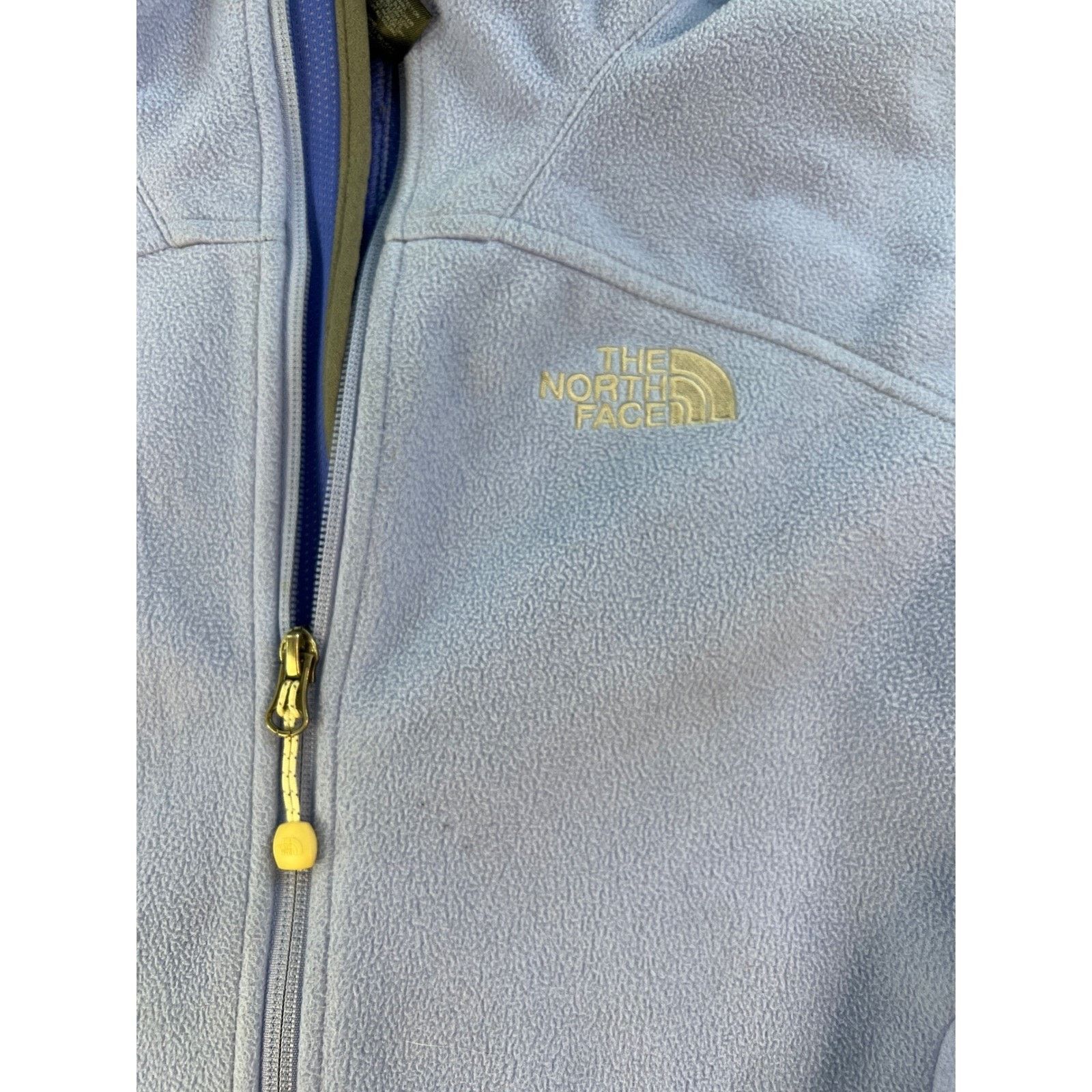 The North Face The North Face Fleece Full Zip Jacket Womens Perwinkle MD Size M / US 6-8 / IT 42-44 - 3 Thumbnail
