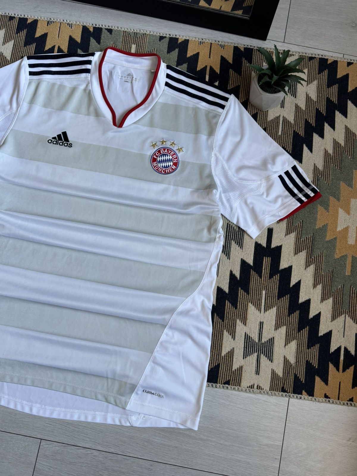 Adidas Vintage Adidas Bayern München 2010 Blockcore Soccer Jersey Size US XL / EU 56 / 4 - 3 Thumbnail