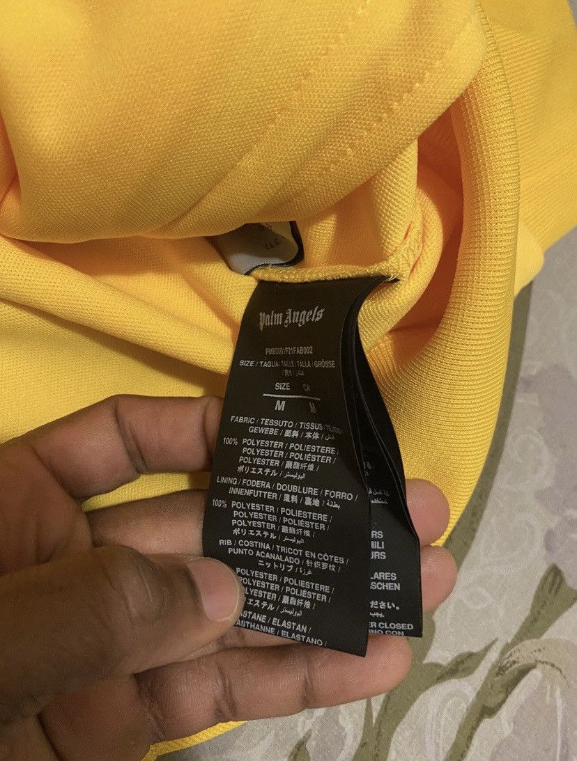 Palm Angels Palm Angels Yellow Track Jacket Size US M / EU 48-50 / 2 - 5 Thumbnail