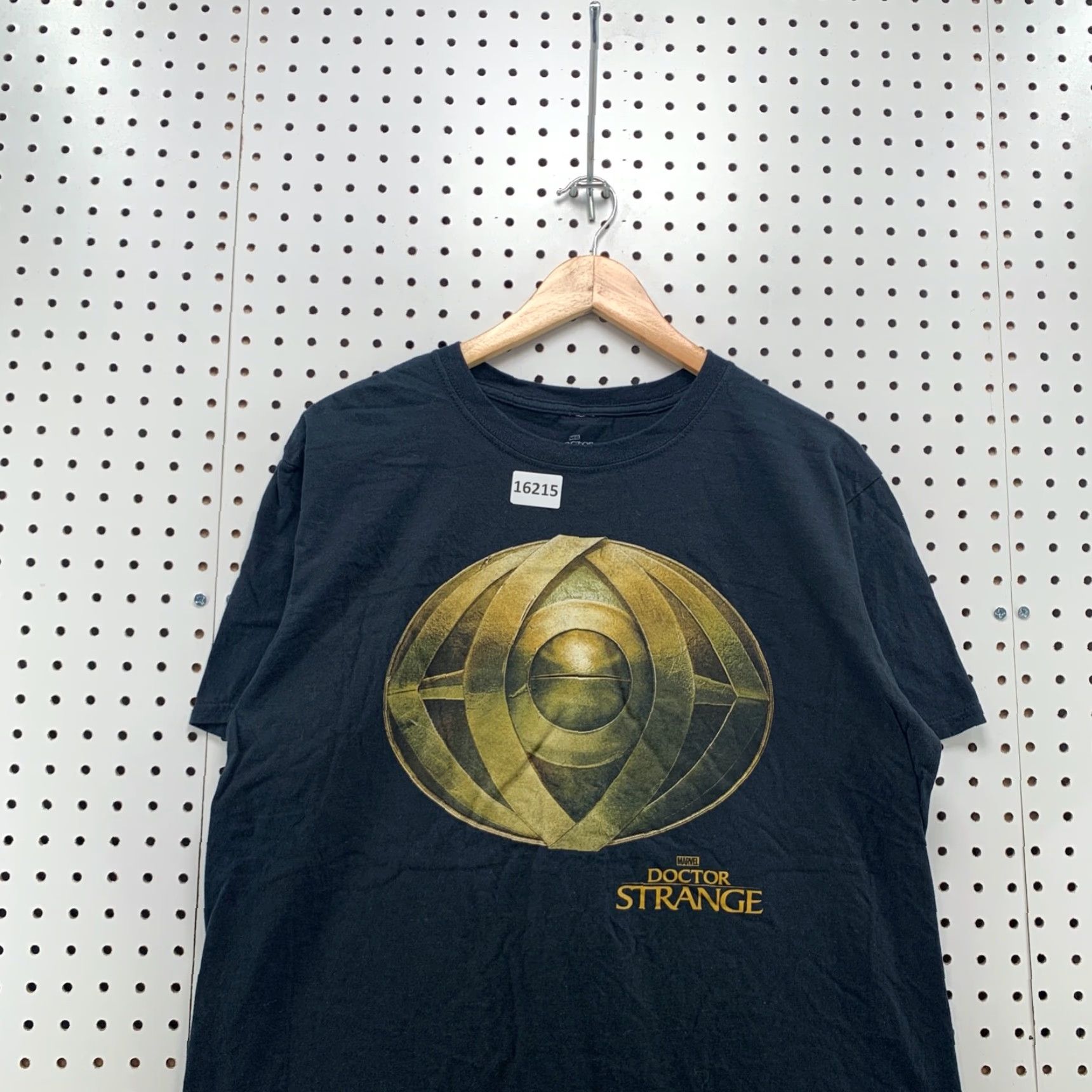 Vintage VINTAGE Marvel Doctor Strange T-Shirt Black Adult Large Short Sleeve Movie Mens Size US L / EU 52-54 / 3 - 6 Thumbnail