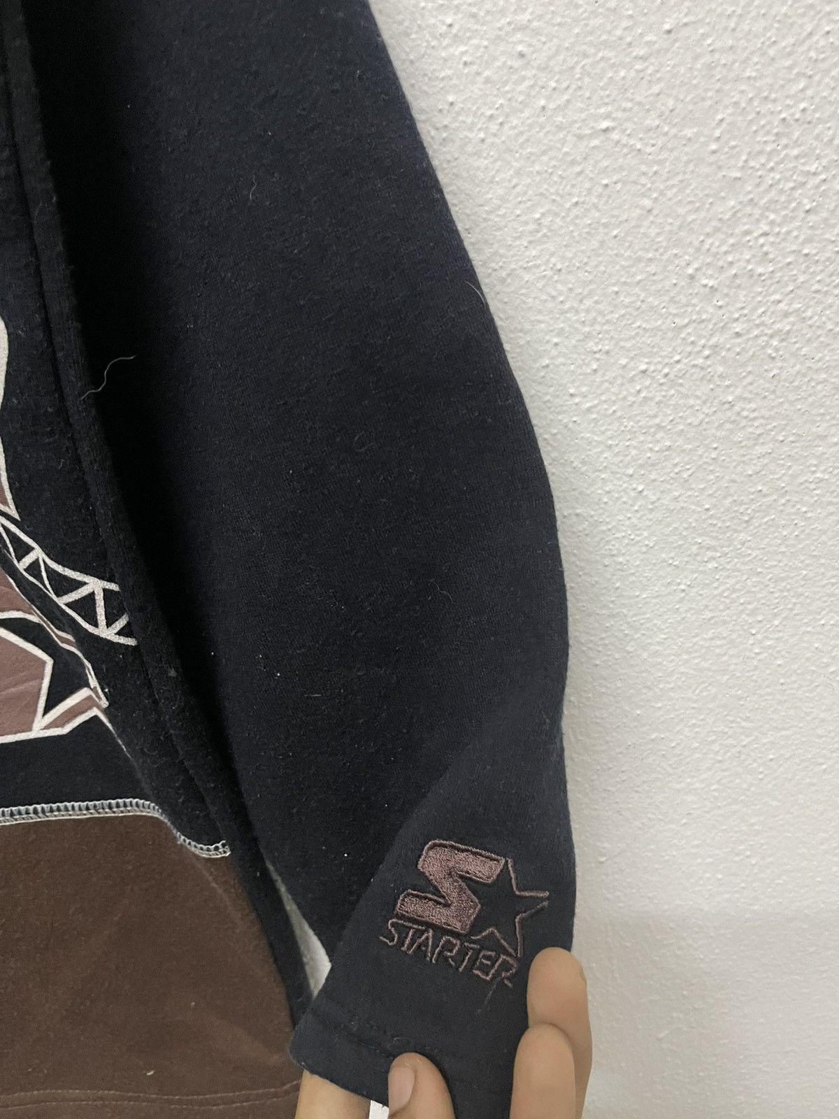 Starter × Vintage 90s STARTER BIG LOGO SWEATSHIRT Size US L / EU 52-54 / 3 - 4 Thumbnail