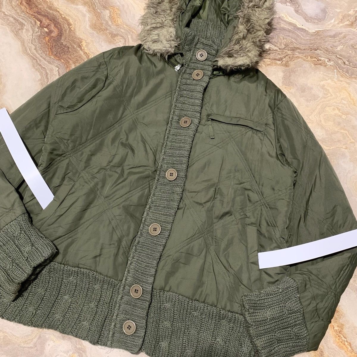 Japanese Brand Jkg Military Puffer Fur Jacket Lgb Ifsix Japanese Brand Size US L / EU 52-54 / 3 - 6 Thumbnail