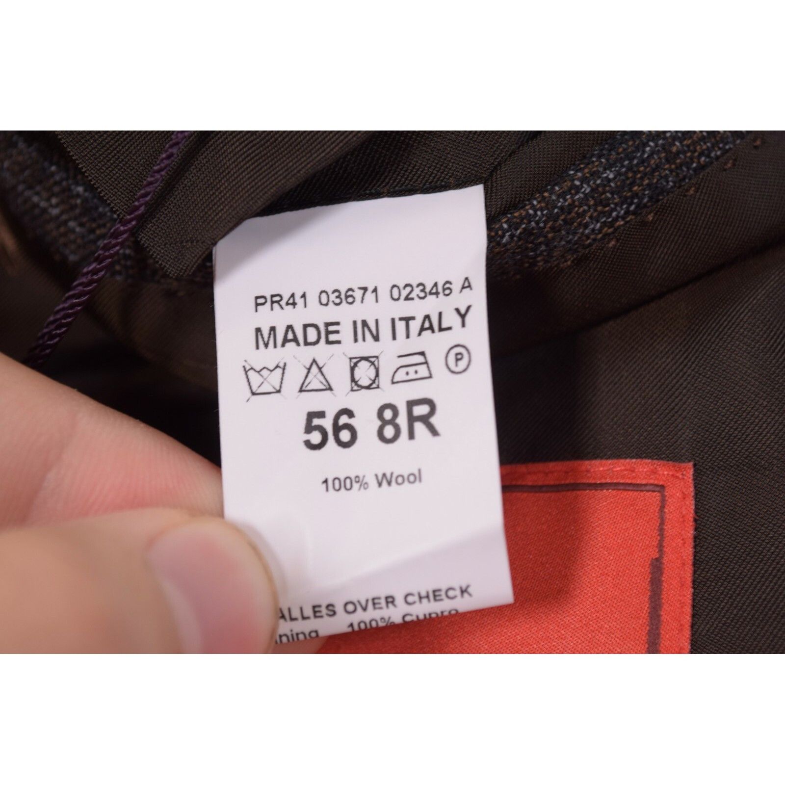 Isaia isaia Suit Size US 46 Regular in Brown Size 46R - 9 Thumbnail