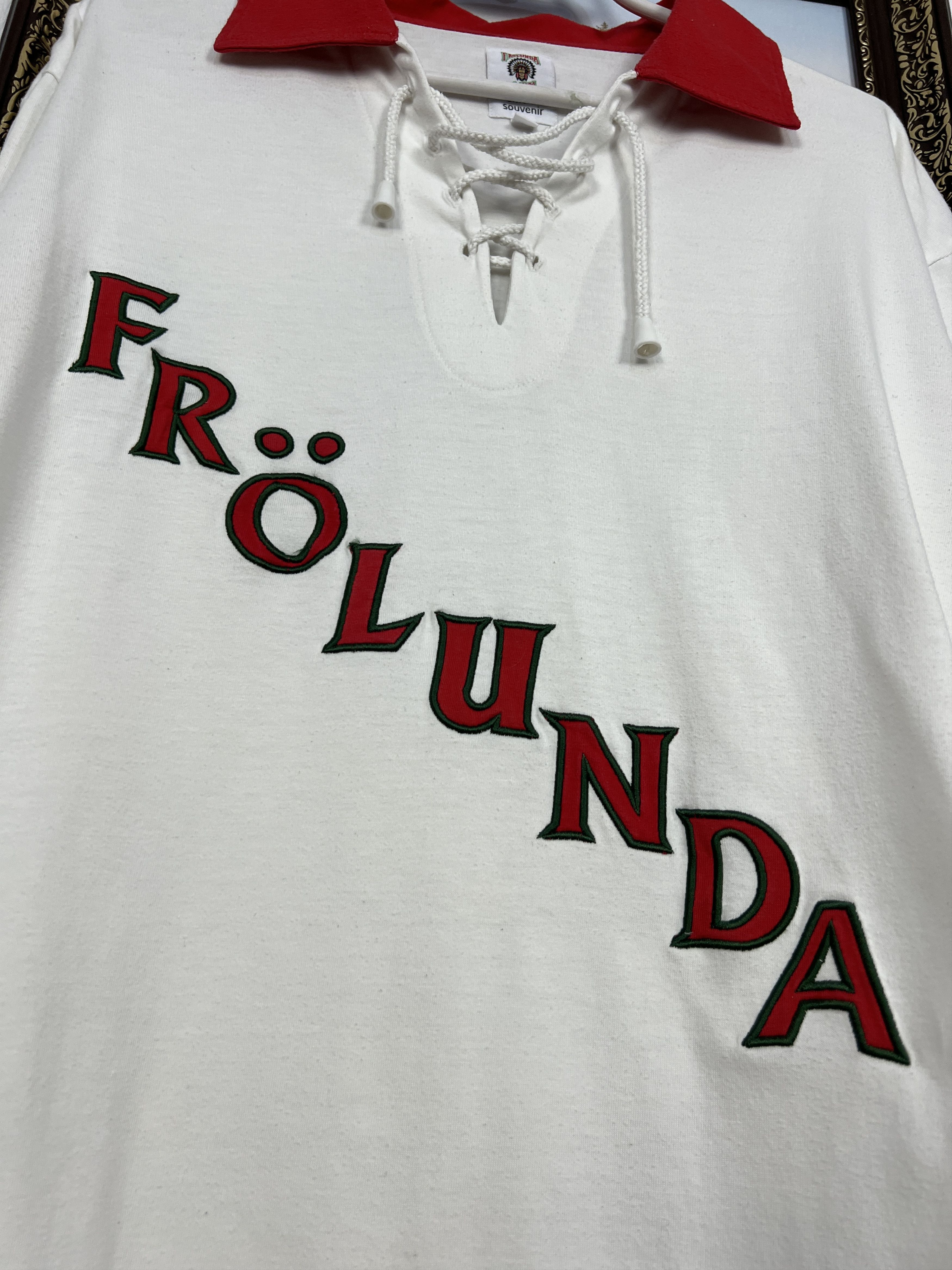 Vintage Vintage Frolunda HC Ice Hockey Jersey Long Sleeve Mens Size US L / EU 52-54 / 3 - 3 Thumbnail