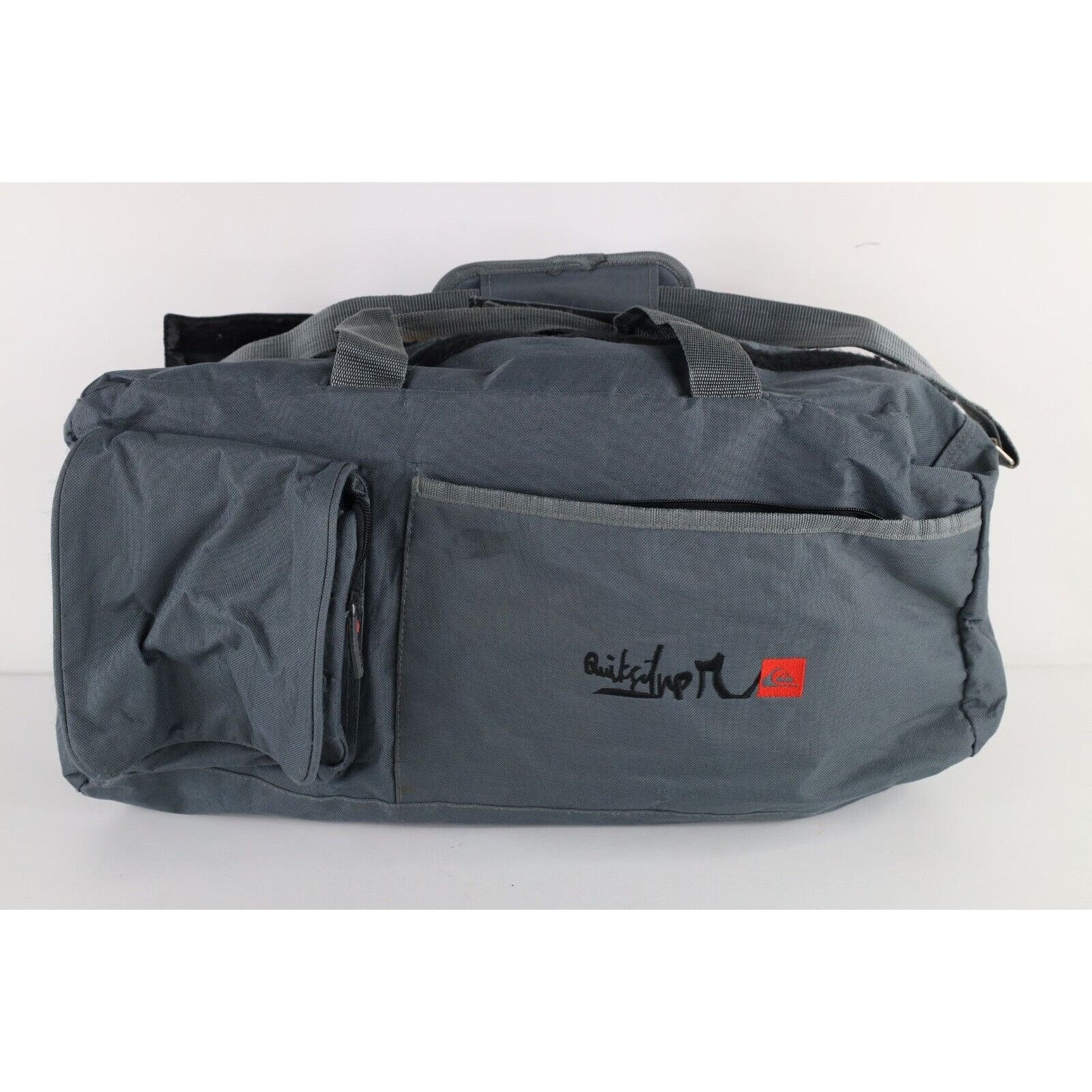 Quiksilver × Vintage Vintage 90s Y2K Distressed Spell Out Quiksilver Surfing Bag Size ONE SIZE - 1 Thumbnail