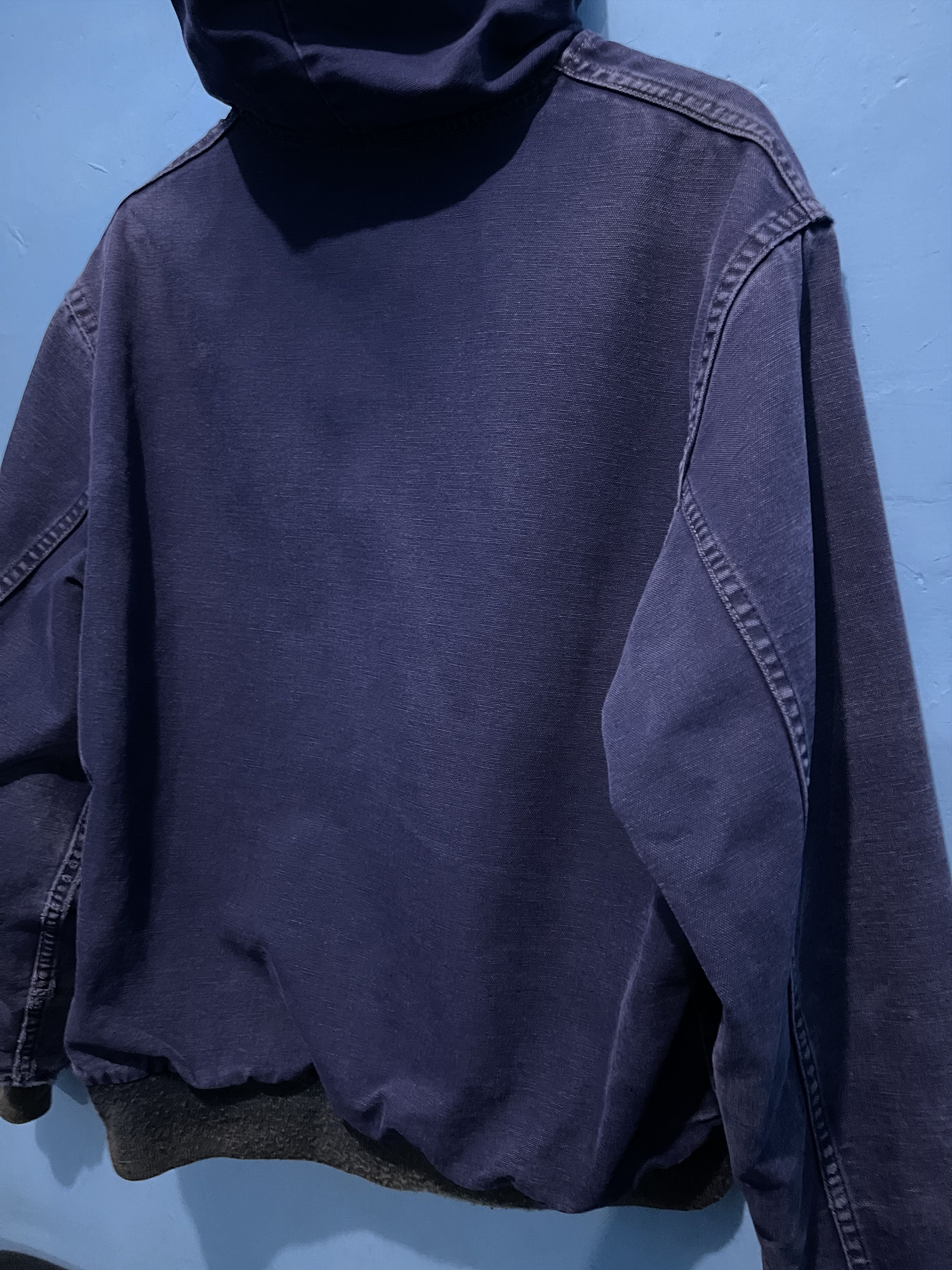 Carhartt Carhartt Blue Work Wear Hooded Jacket Size US L / EU 52-54 / 3 - 16 Thumbnail