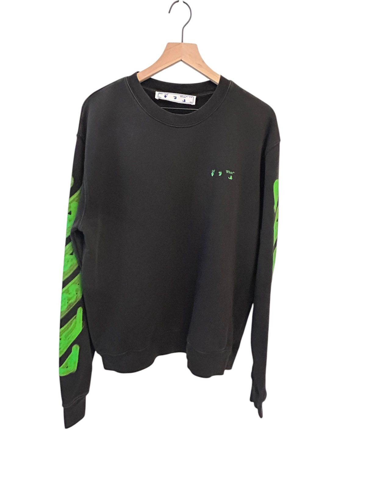 Off-White Virgil Abloh Off-White ICA Vintage Arrow Slim Sweatshirt Xl Size US XL / EU 56 / 4 - 3 Thumbnail