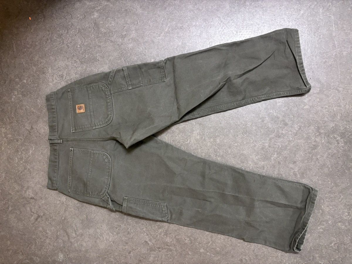 Carhartt Dark Green Carhartt Carpenter Pants Size US 31 - 2 Thumbnail