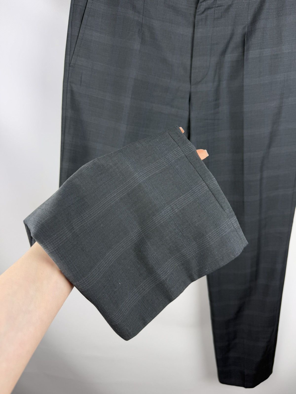 Hugo Boss Hugo Boss Aiko1/Heise Wool Plaid 2 Piece Suit Blazer Pants Size 40L - 19 Thumbnail