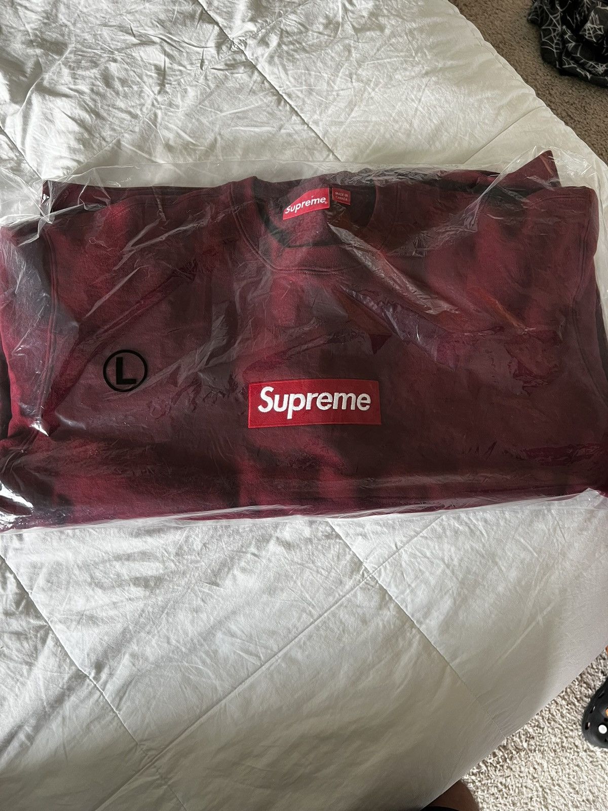Supreme Supreme Box Logo Crewneck Size US L / EU 52-54 / 3 - 4 Thumbnail