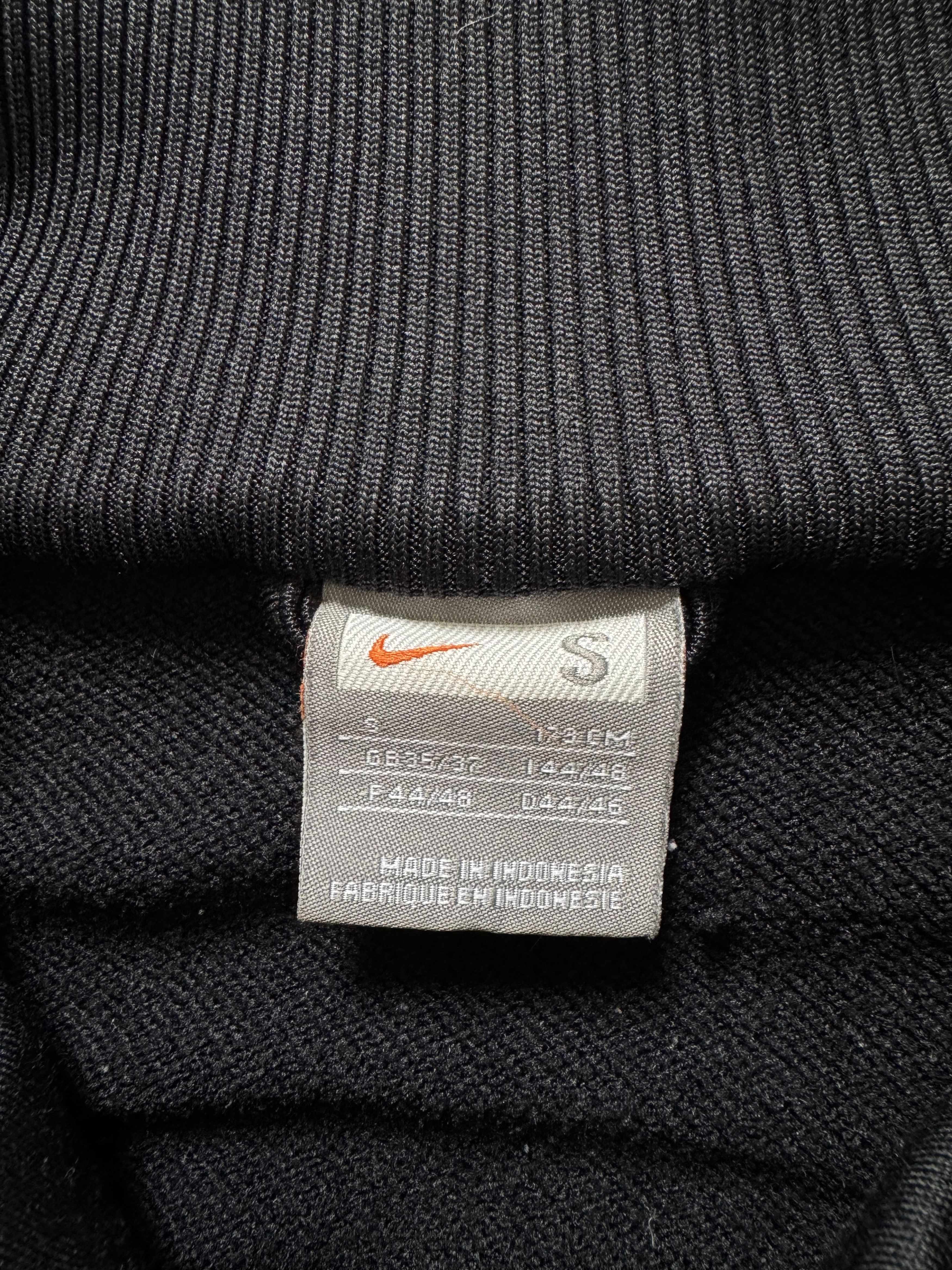 Nike Vintage Nike Track Jacket Swoosh Logo Black Size US S / EU 44-46 / 1 - 6 Thumbnail