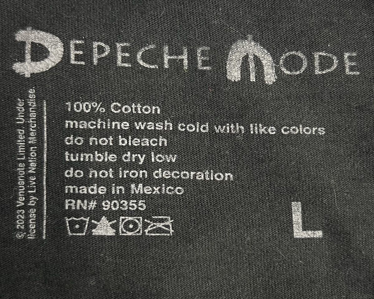 Band Tees BAND DEPECHE MODE SONGS OF FAITH AND DEVOTION SHIRT Size US L / EU 52-54 / 3 - 6 Thumbnail