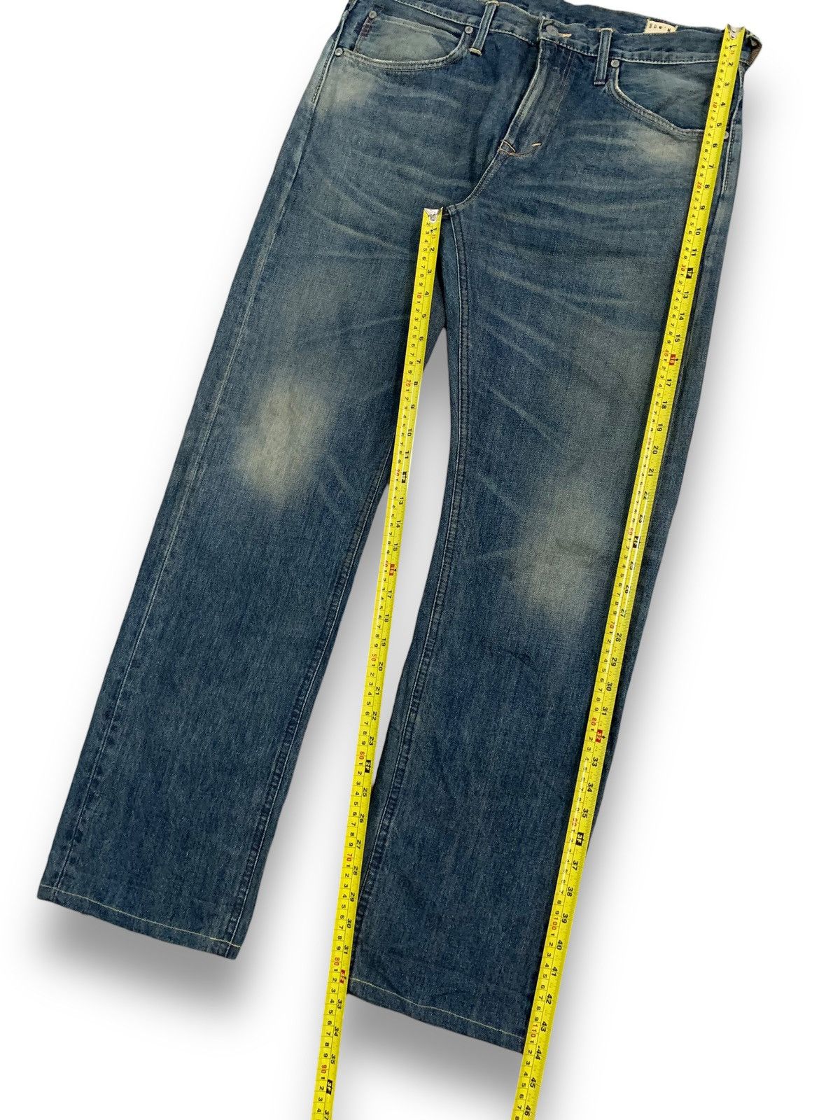 Edwin Rare Vintage 90s Edwin USA Loose Fit Kaihara Denim Jeans Size US 36 / EU 52 - 17 Thumbnail