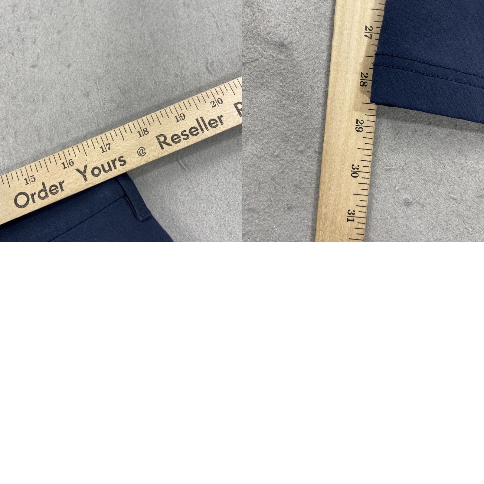 Vintage Public Rec Pants Mens 34x30 Blue Straight 5-Pocket Chino Casual Workwear City Preppy Sports Mens 34x30 Size US 34 / EU 50 - 8 Thumbnail
