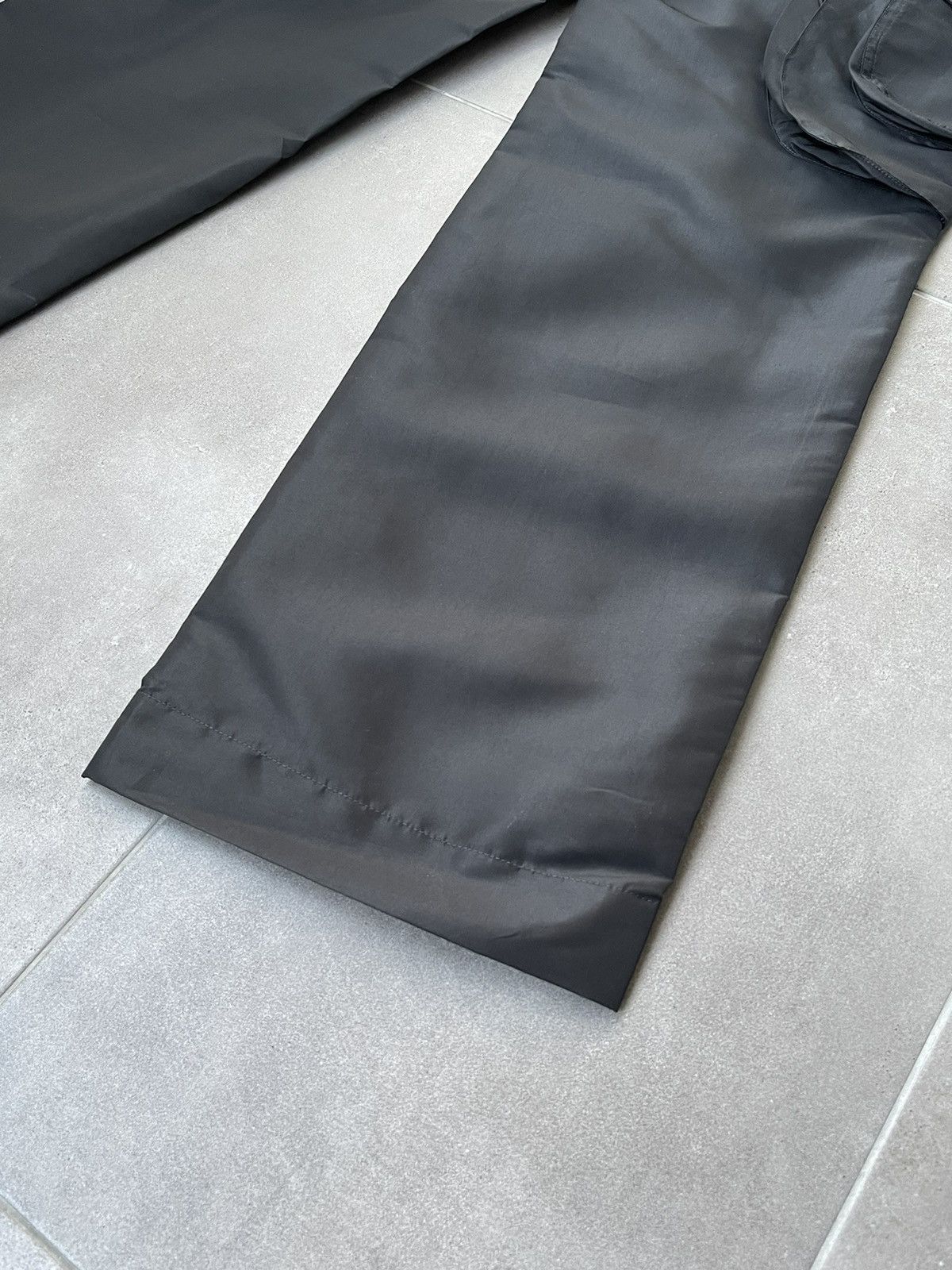 Heron Preston !DS! SS23 Heron Preston X-Ray Track Black Cargo Pants Size US 32 / EU 48 - 17 Thumbnail