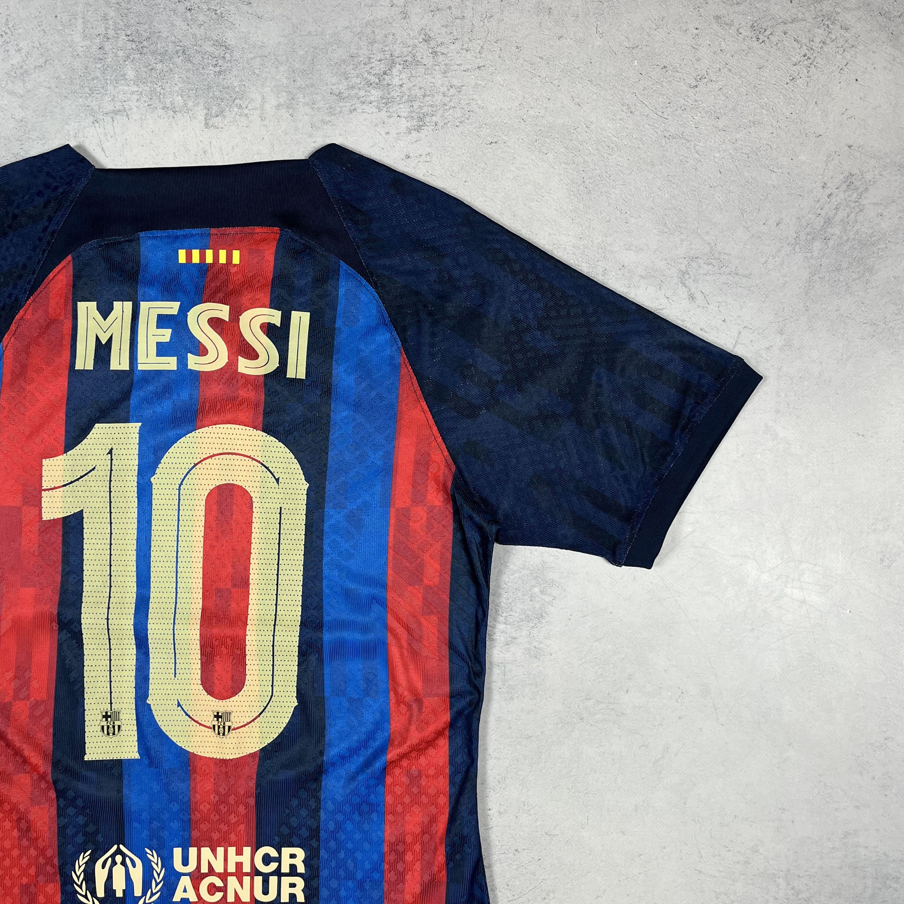 Nike Nike FC Barcelona Messi #10 Home Soccer Jersey Shirt 2022/23 Size US M / EU 48-50 / 2 - 3 Thumbnail