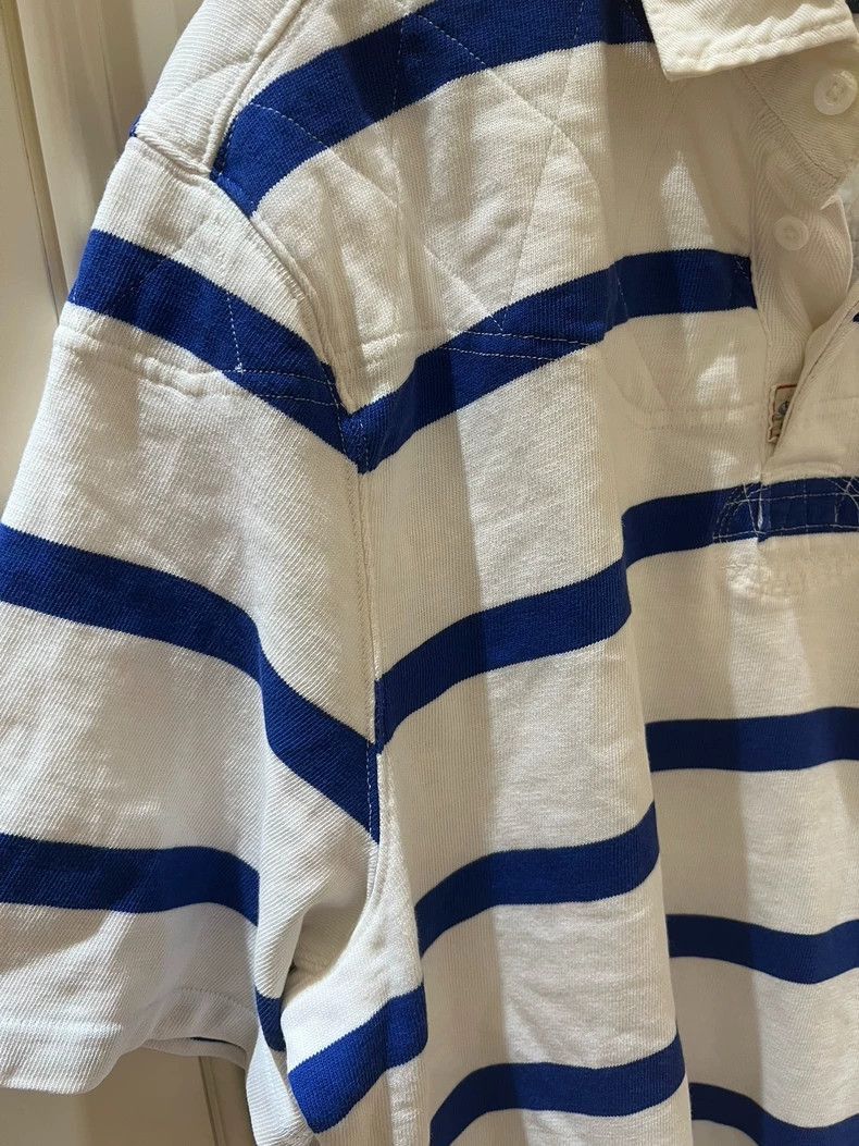 RRL Ralph Lauren Polo Ralph Lauren Striped Short Sleeve Polo-2508 Size US XXL / EU 58 / 5 - 7 Thumbnail