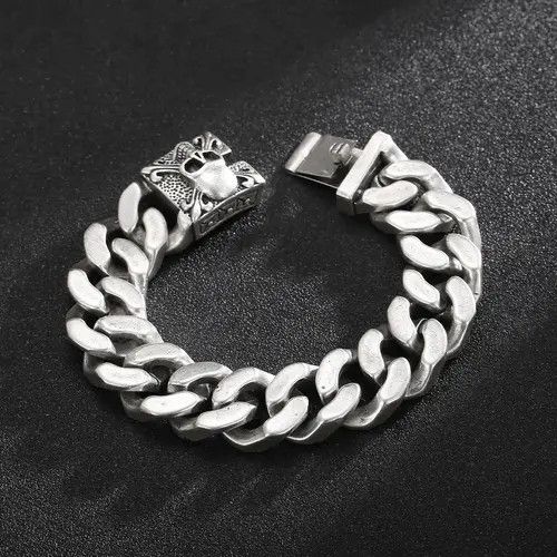 Other Big and Heavy Chunky Cuban Chain Bracelet Size ONE SIZE - 4 Thumbnail