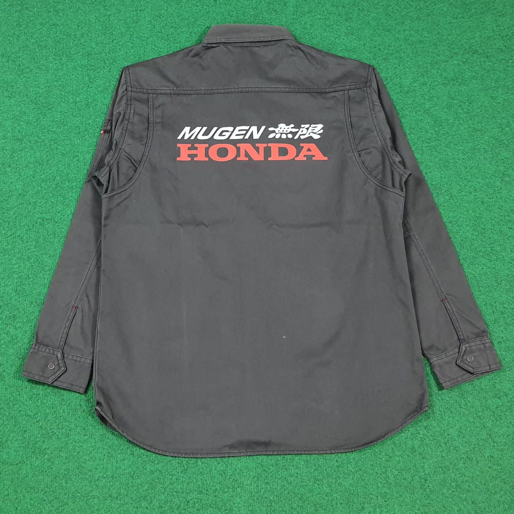 Japanese Brand Vintage Mugen Honda Japan Racing Custom Logo Jacket C296N23 Size US M / EU 48-50 / 2 - 1 Thumbnail
