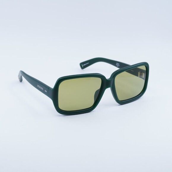 Jacquemus Jacquemus CABANA JAC/86 C3 Sunglasses Matte Green Square Size ONE SIZE - 5 Thumbnail