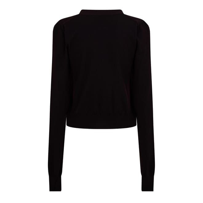 Bottega Veneta Bottega Veneta V-Neck Long Sleeve Sweater in Brown Size XS / US 0-2 / IT 36-38 - 2 Thumbnail