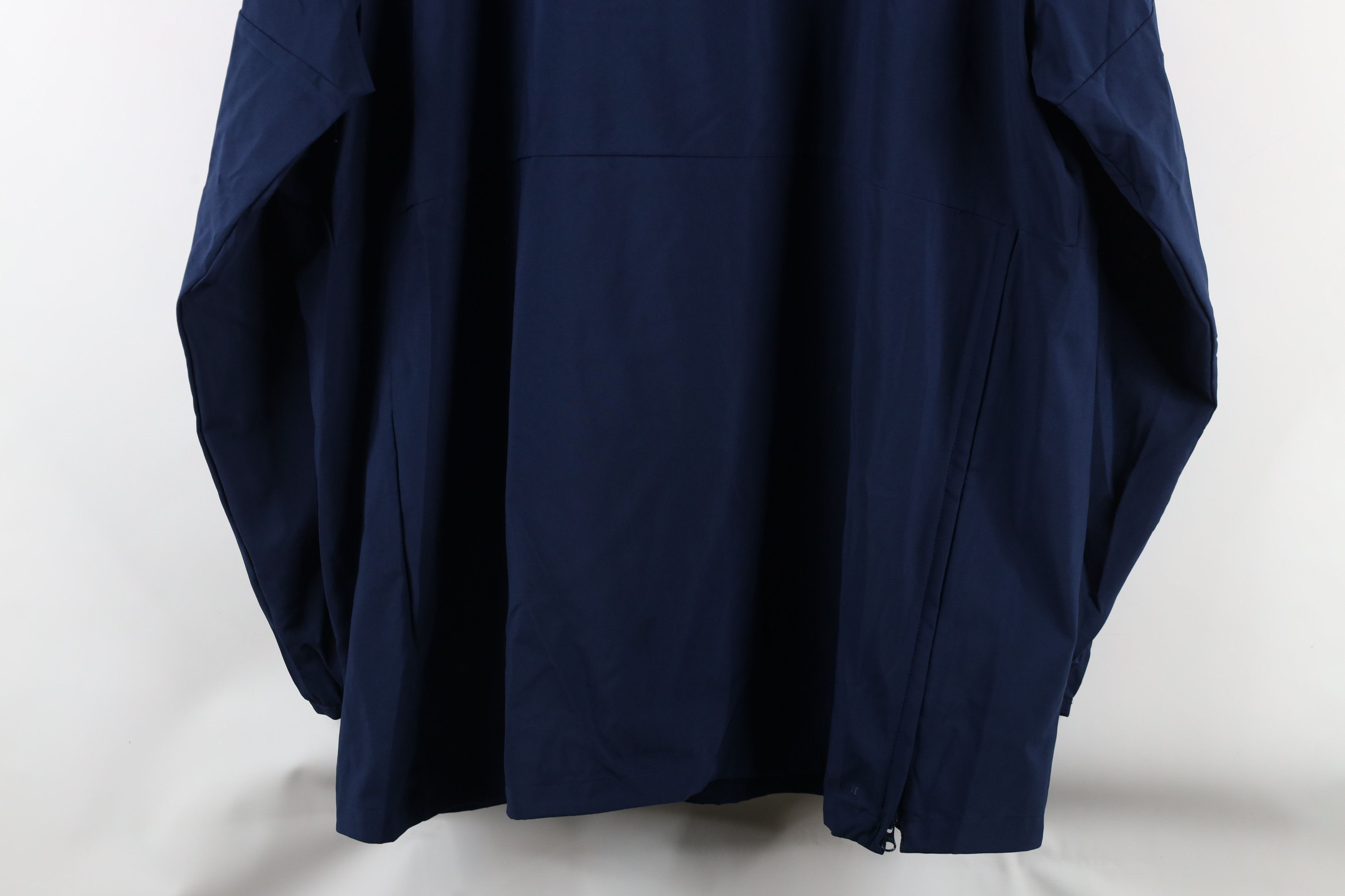 Adidas × Vintage Adidas University of Akron Baseball Half Zip Jacket Blue Size US L / EU 52-54 / 3 - 15 Thumbnail