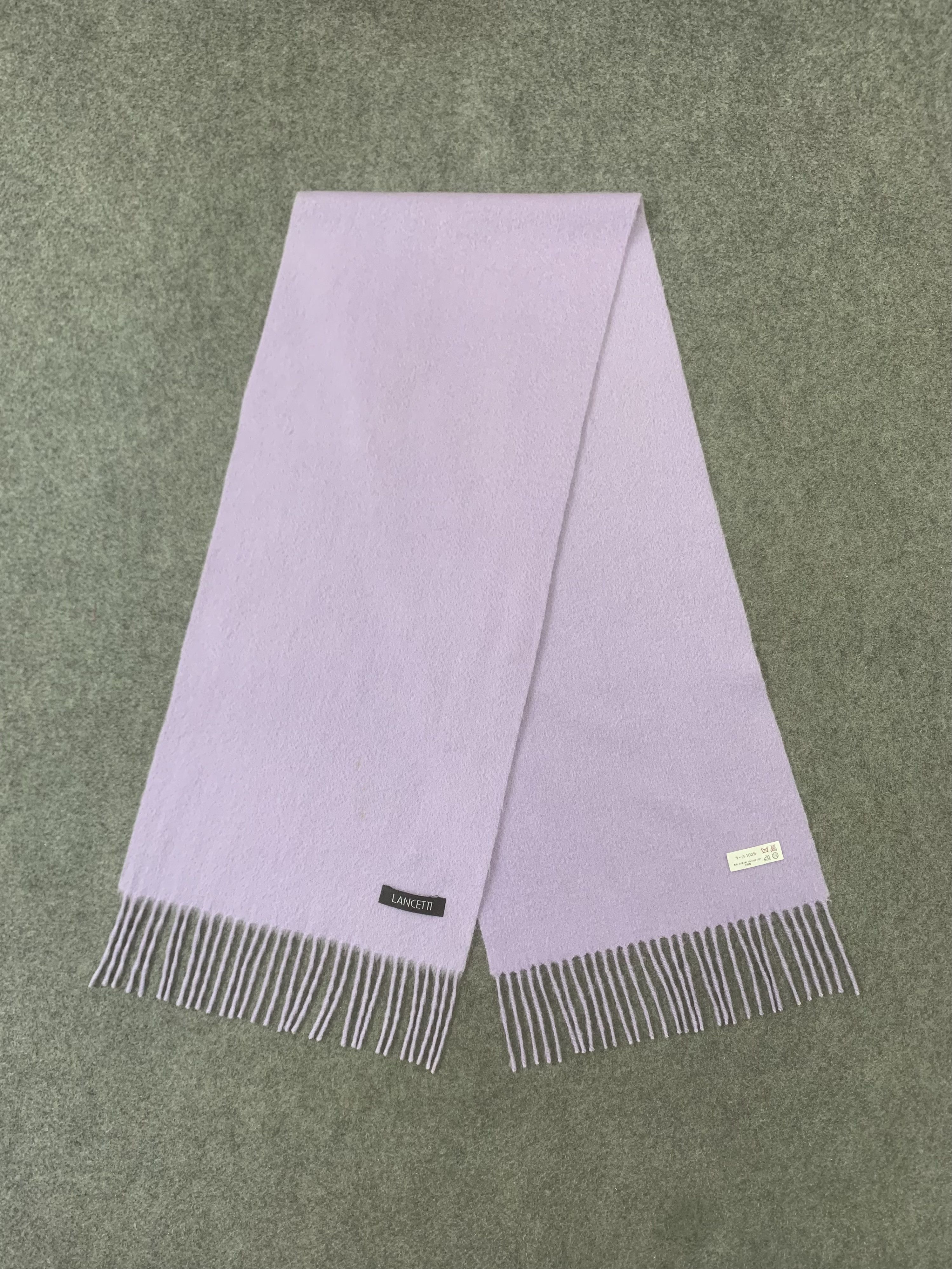 Lui di Lancetti Lancetti Scarf Wool Muffler Neck Wrap BL9268 Size ONE SIZE - 4 Thumbnail