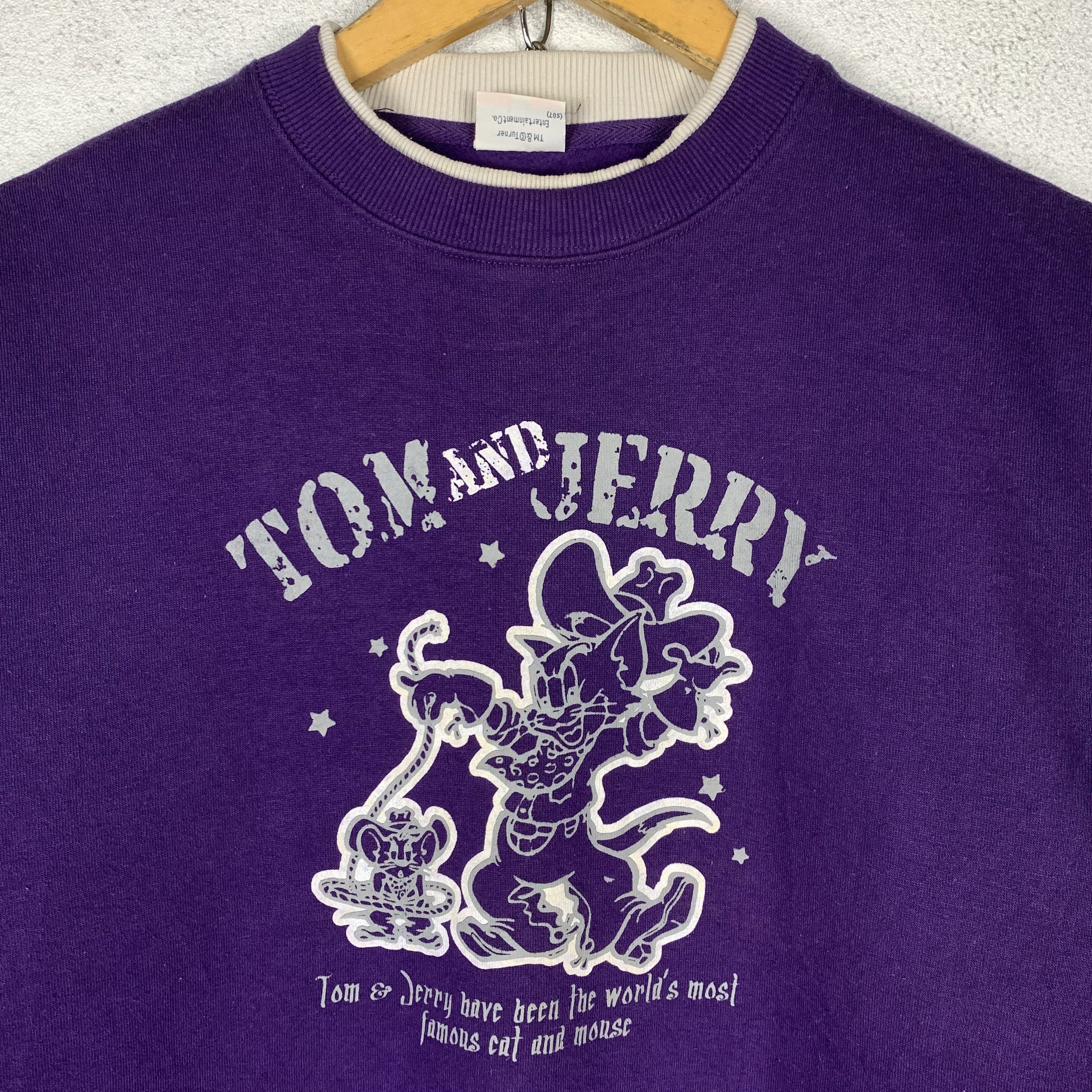Disney Tom and Jerry Sweatshirt Crewneck Size US S / EU 44-46 / 1 - 2 Thumbnail