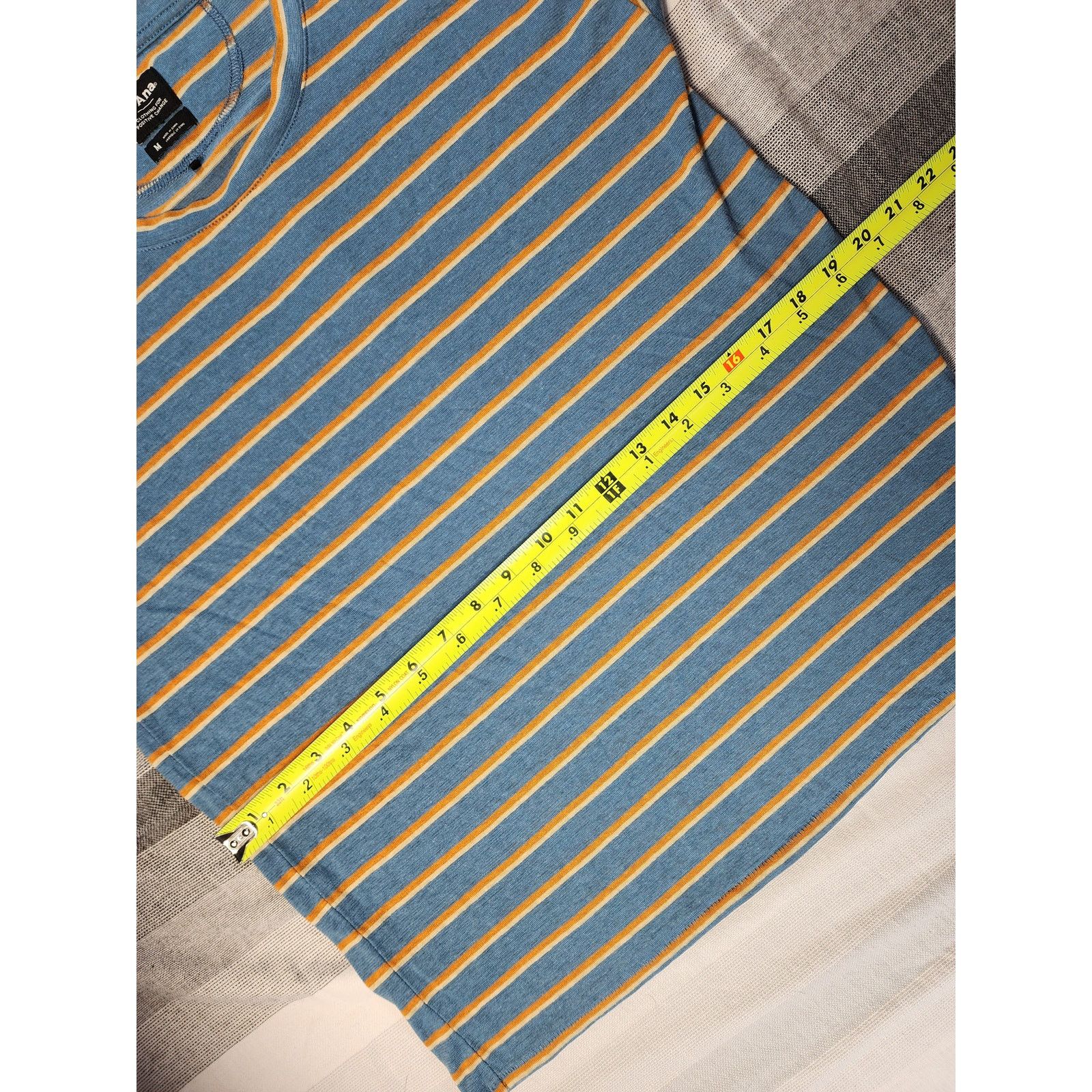 Prana PrAna Women's Cozy Up T-Shirt in the "High Tide Stripe" Size M / US 6-8 / IT 42-44 - 4 Thumbnail