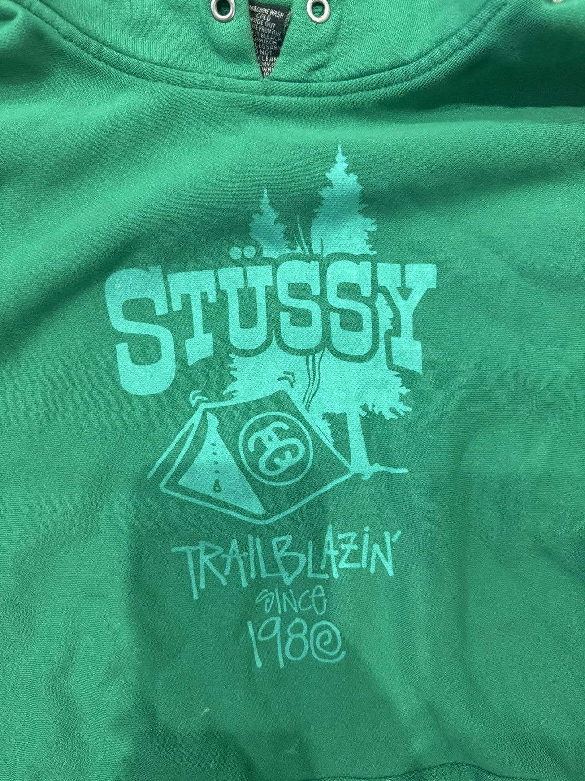 Stussy Vintage stussy hoodie Size US L / EU 52-54 / 3 - 1 Thumbnail