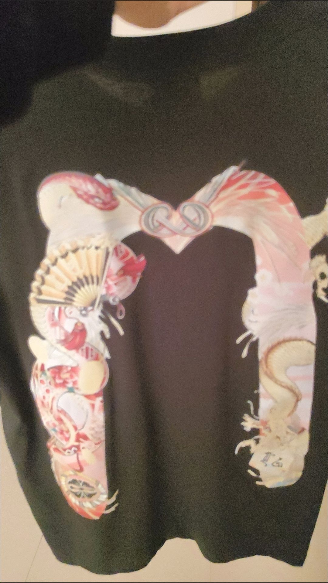 Evisu Soaring Snake Daicock Print Relax Fit T-shirt Size US L / EU 52-54 / 3 - 7 Thumbnail