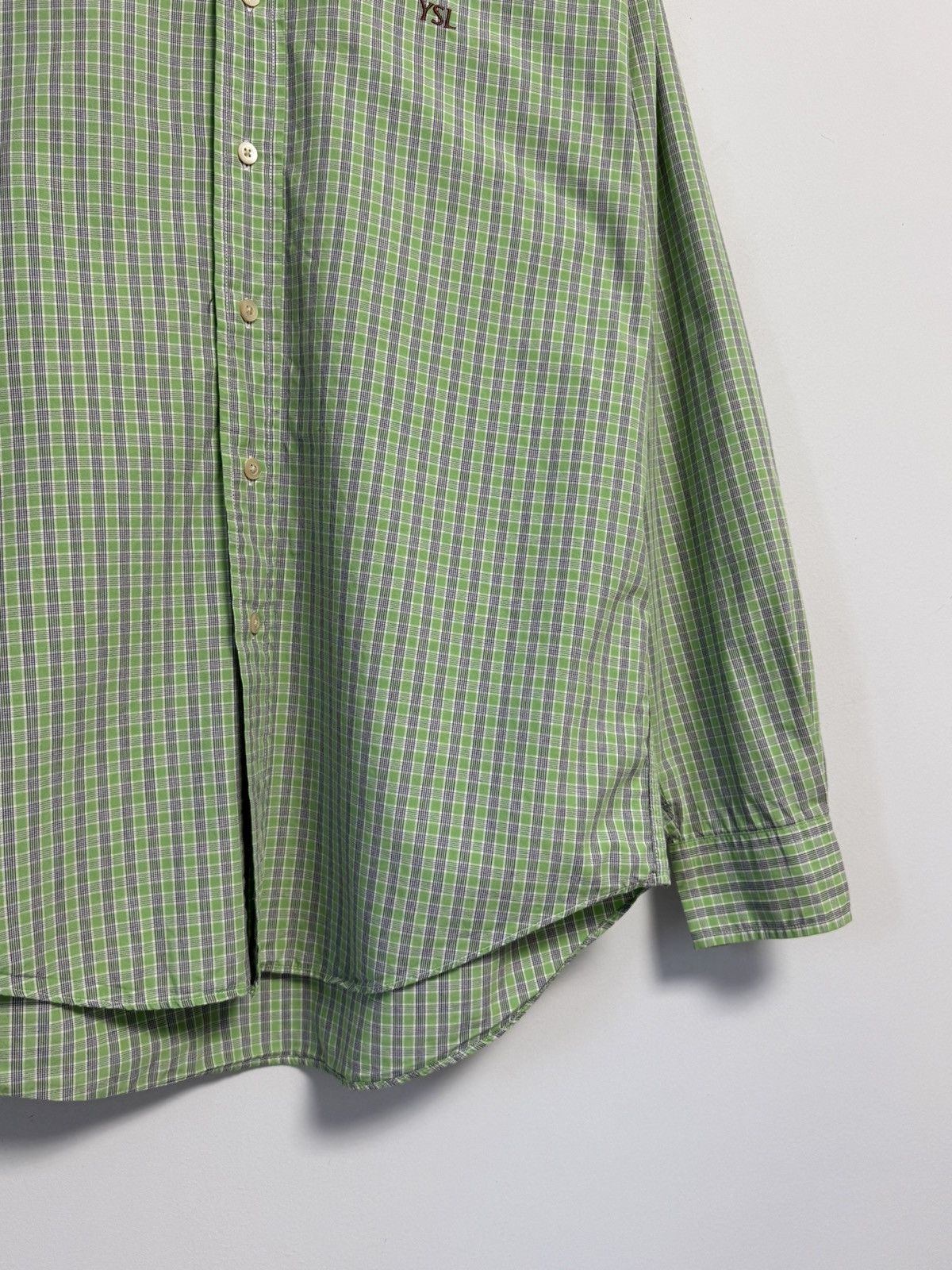 Yves Saint Laurent Ysl Yves Saint Laurent Button Up Shirt Luxury Size US M / EU 48-50 / 2 - 3 Thumbnail