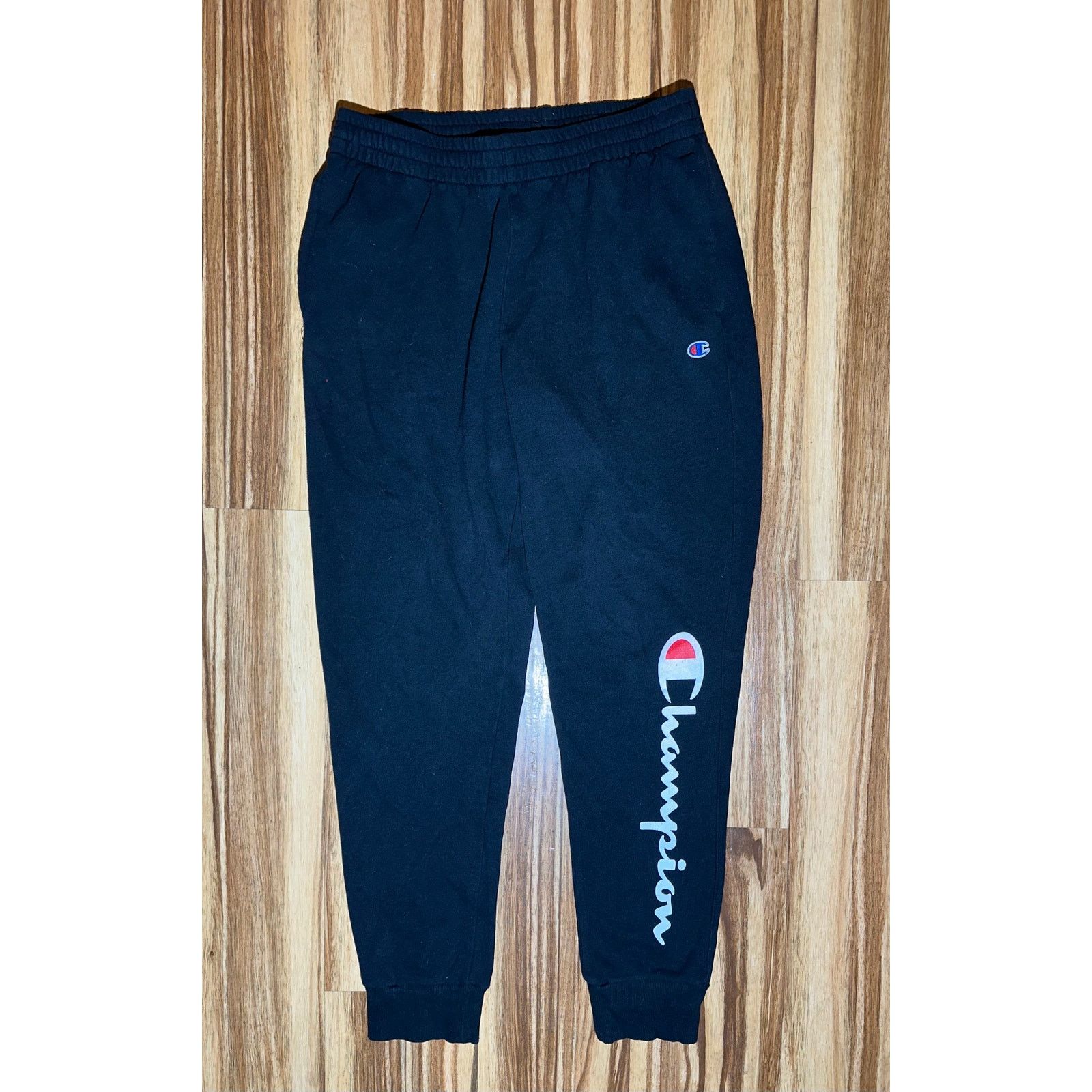 Champion Black Champion Sweatpants Size L Size US 32 / EU 48 - 1 Thumbnail