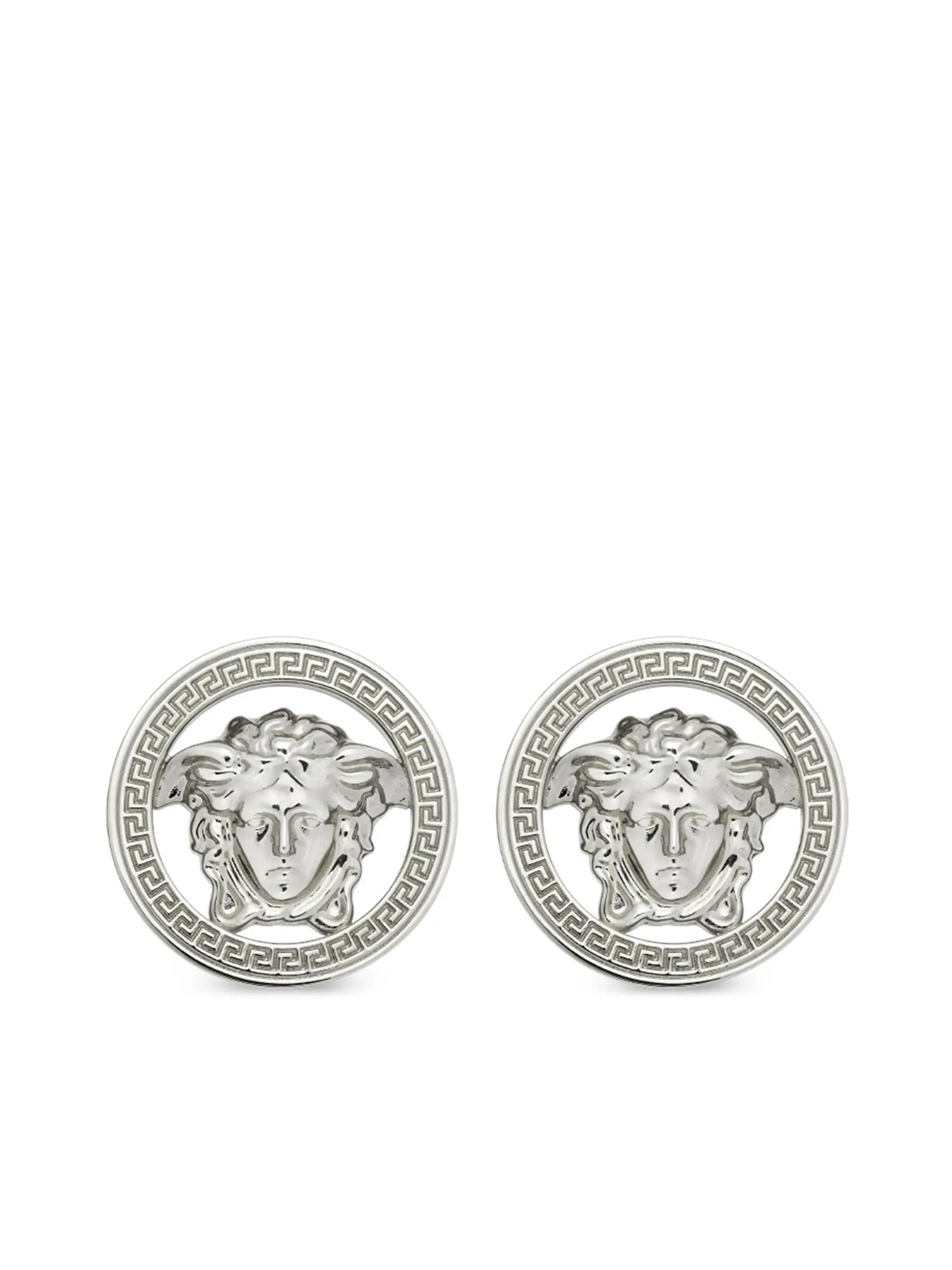 Versace o1s22i1n1024 Size: OS / Medusa 95 Earrings in Silver Size ONE SIZE - 1 Thumbnail
