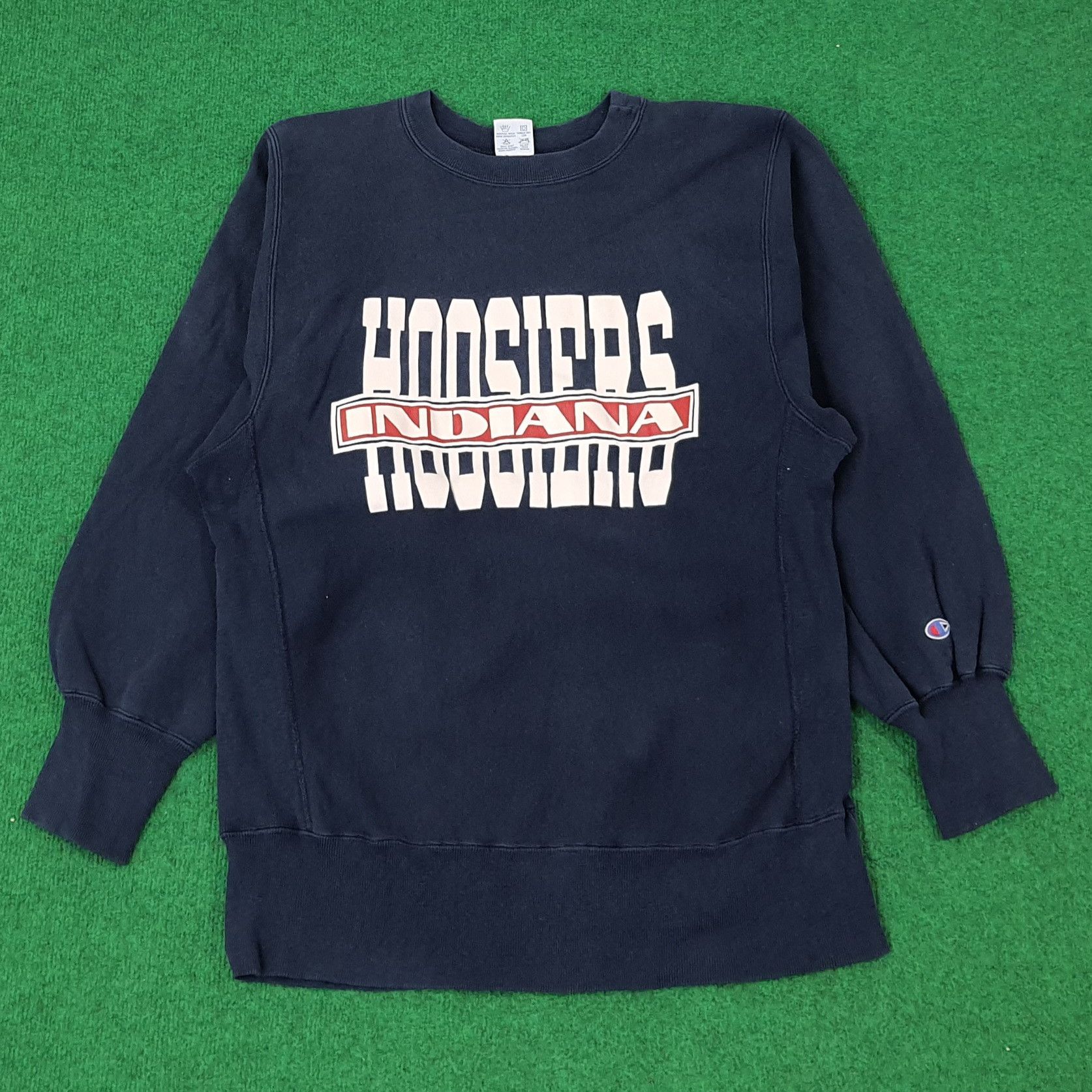 Champion × NBA × Vintage Vintage Champion Indiana Hoosiers NBA Team Sweatshirt C232N7 Size US S / EU 44-46 / 1 - 1 Thumbnail