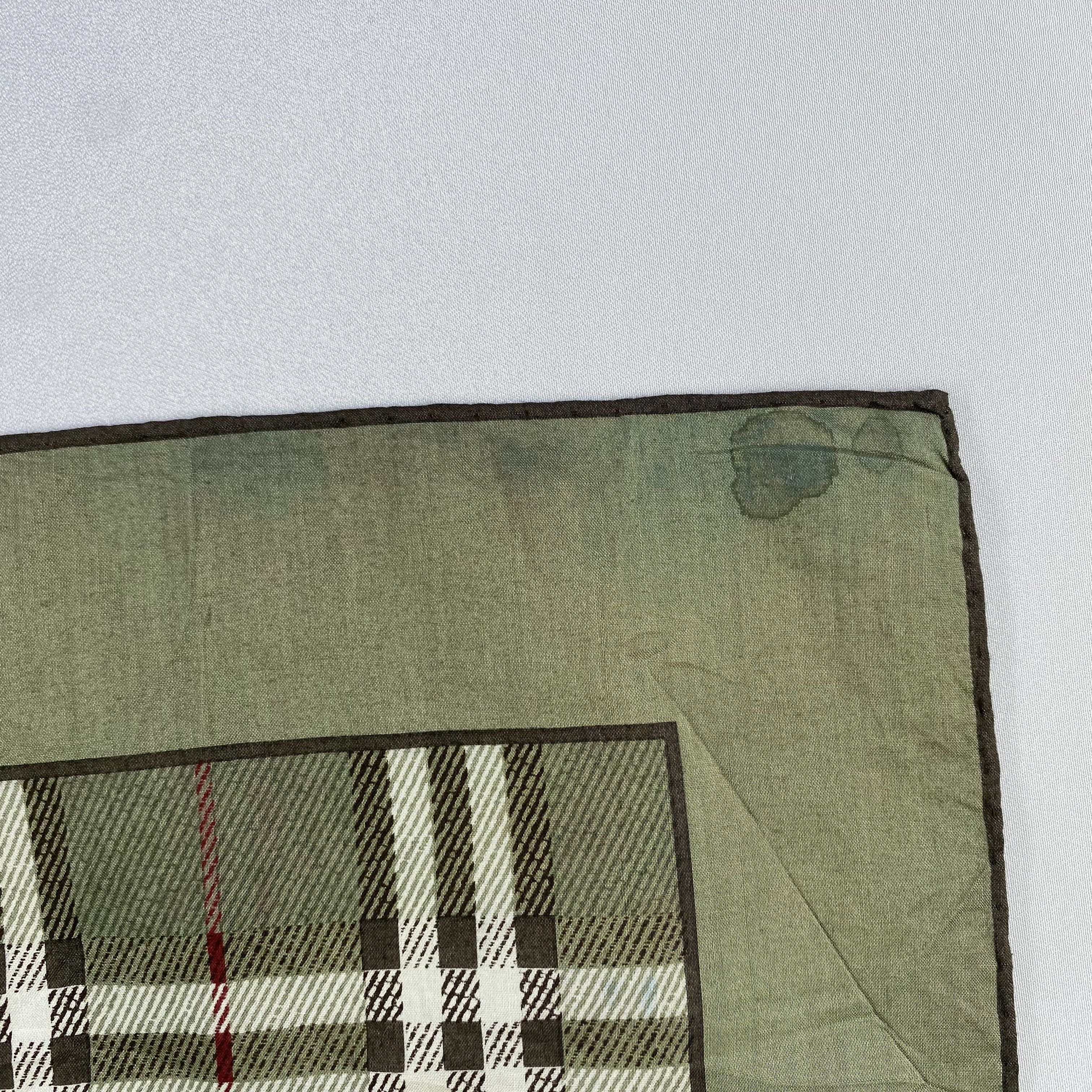 Burberry × Vintage Burberry Bandana/ Handkerchief / Neckerchief Size ONE SIZE - 6 Thumbnail