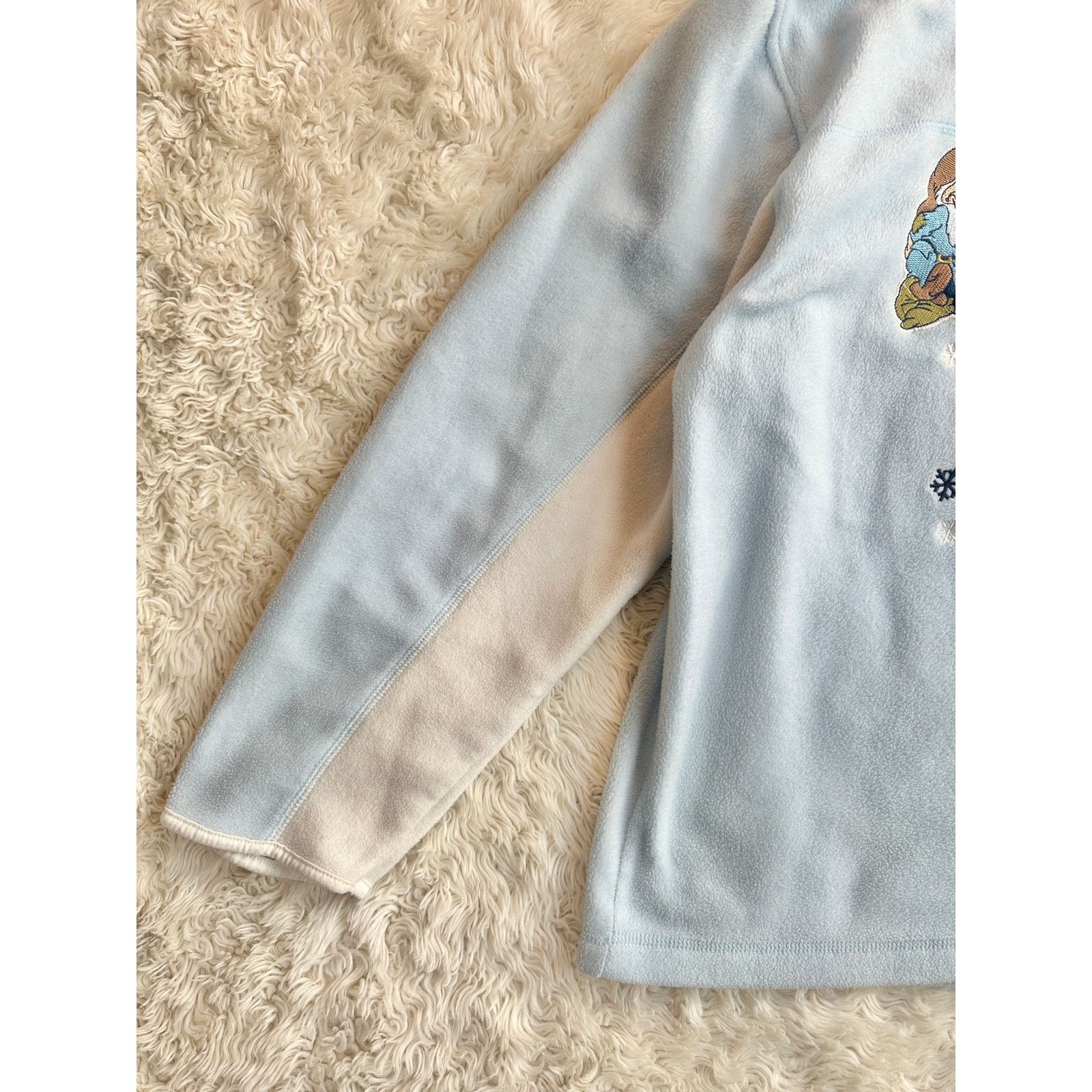 Disney Y2K Grumpy is a State of Mind Half Zip Fleece Size XL / US 12-14 / IT 48-50 - 11 Thumbnail