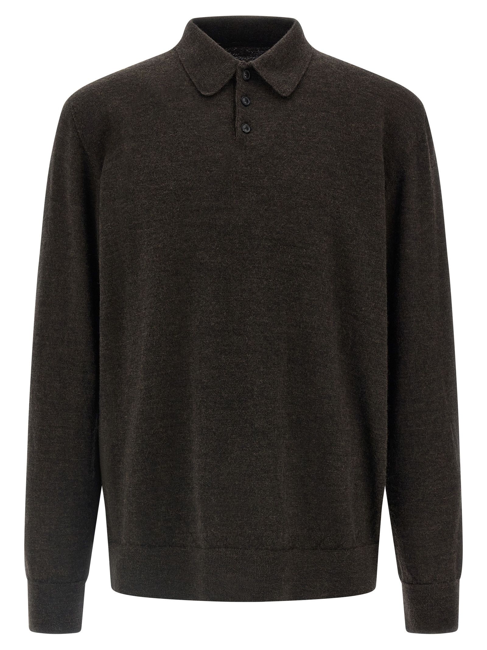 Maison Margiela Suede Patch Polo Shirt Size US L / EU 52-54 / 3 - 1 Thumbnail