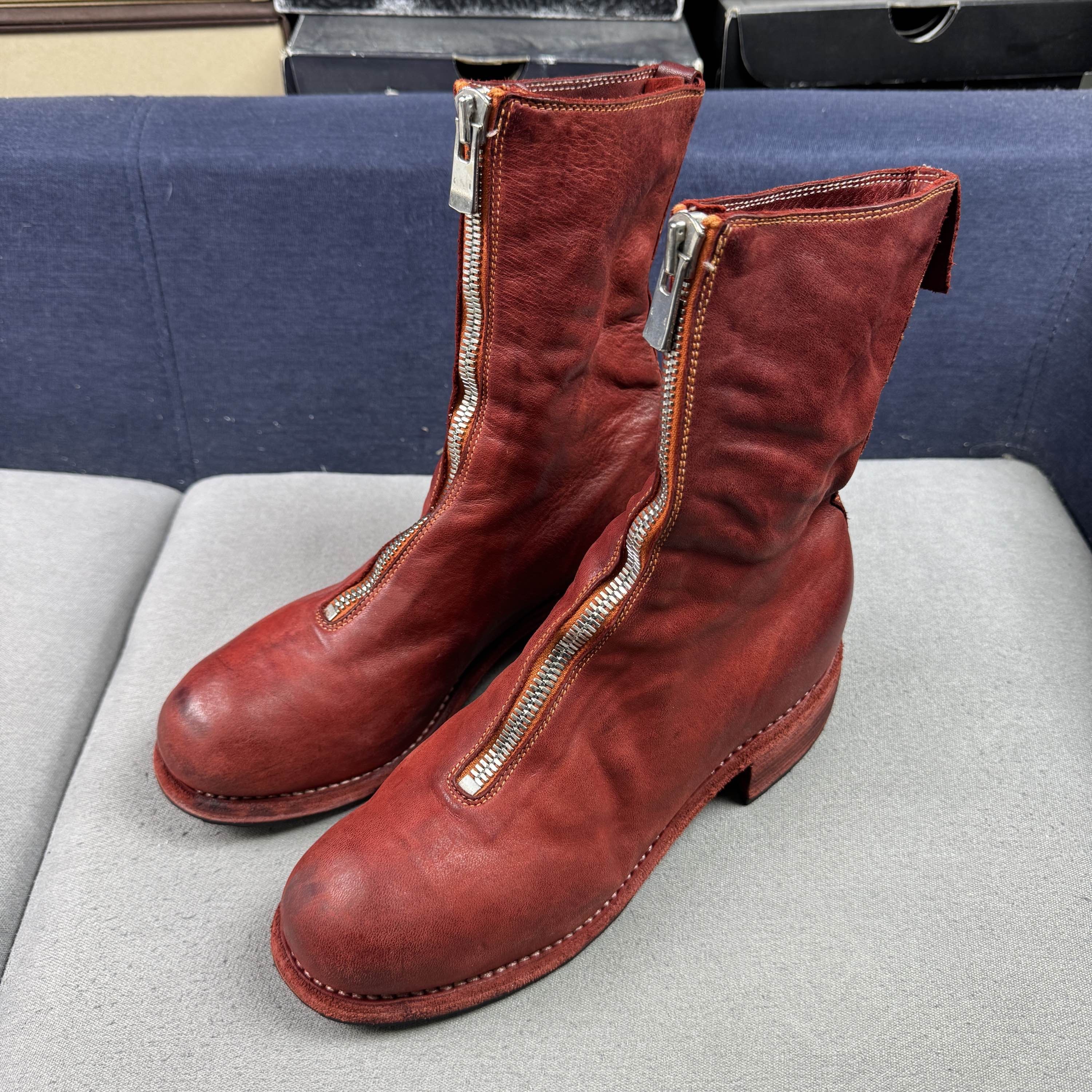 Guidi GUIDI Front Zip Boots Size 38 Size US 8 / IT 38 - 1 Thumbnail