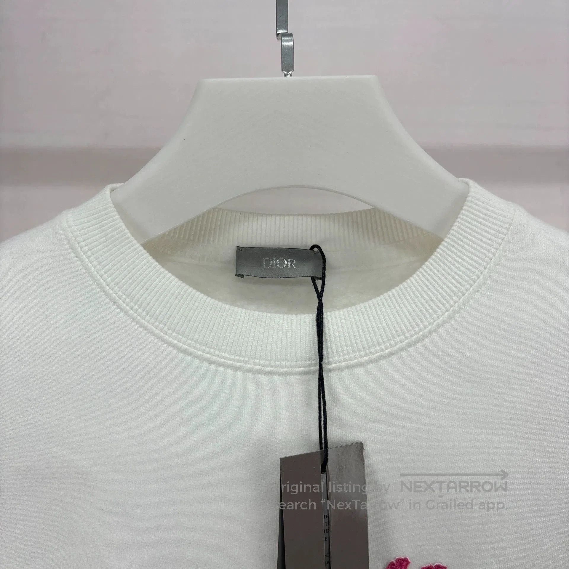 Dior dior floral embroidery logo sweatshirt. Size US L / EU 52-54 / 3 - 3 Thumbnail