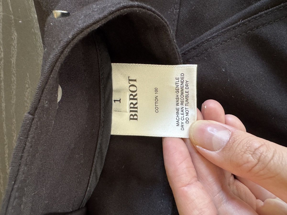 Japanese Brand Birrot Black Giwa Trousers Size US 30 / EU 46 - 4 Thumbnail