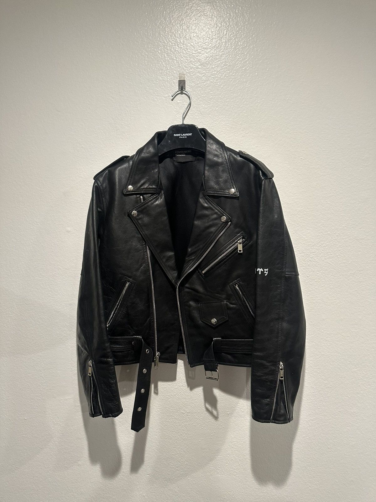 Enfants Riches Deprimes ERD Climax 29 Calfskin Leather Biker Jacket Size US M / EU 48-50 / 2 - 3 Thumbnail